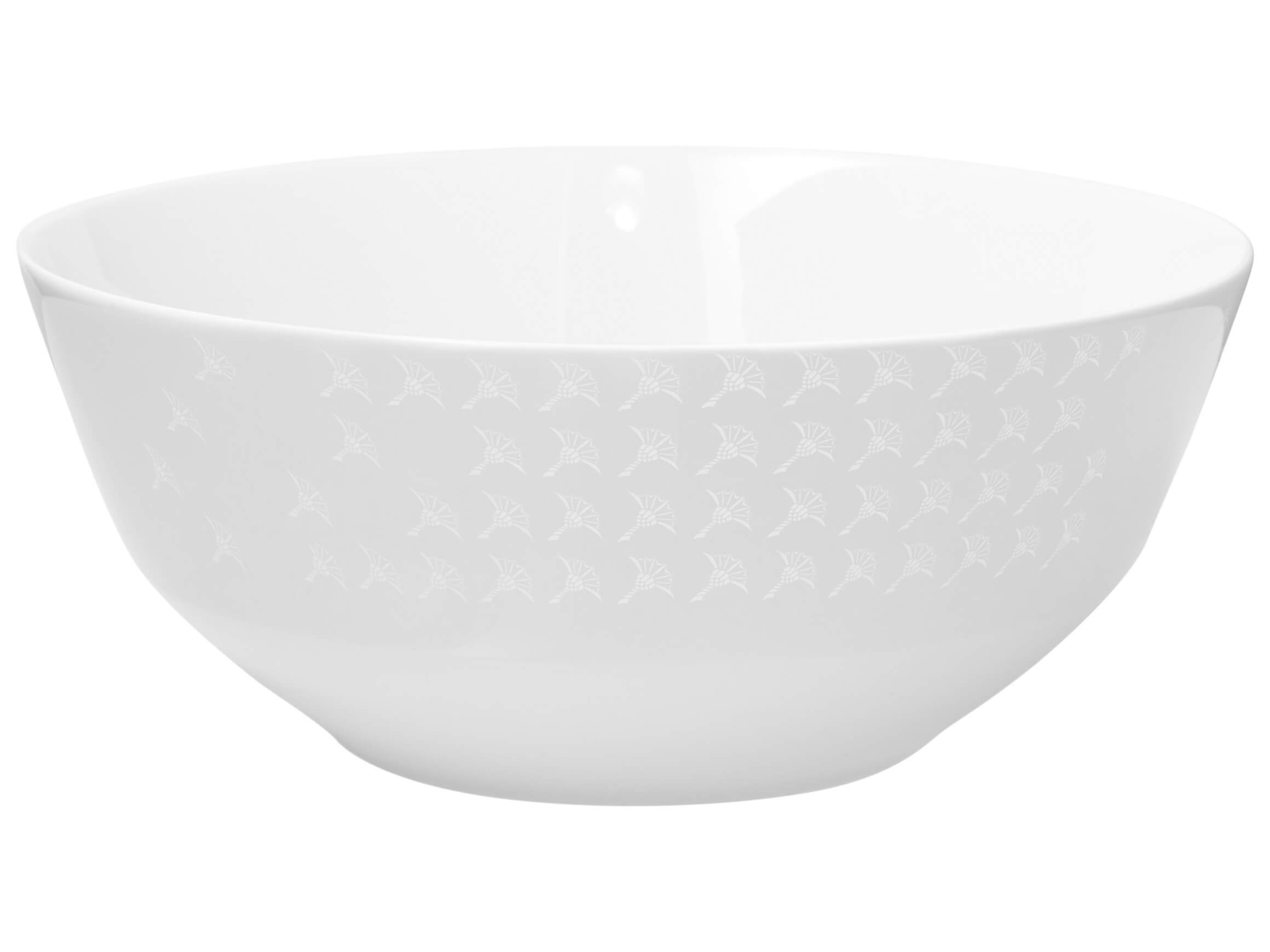 Schale Faded Cornflower, Weiss Auf Weiss Joop / Farbe: Weiss auf Weiss