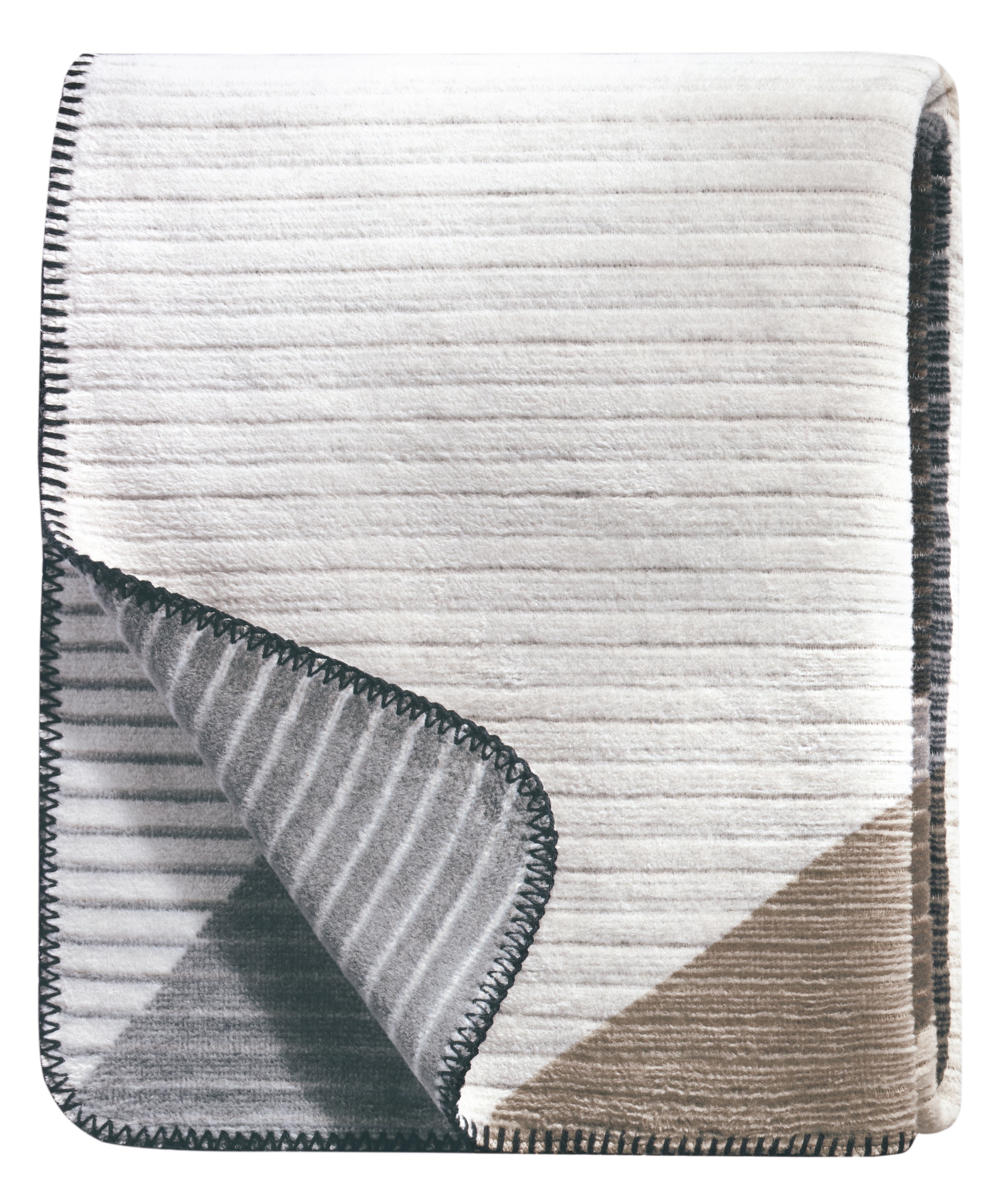 Plaid Orion Feel Graphic Grau Biederlack / Taille : 150 x 200 cm
