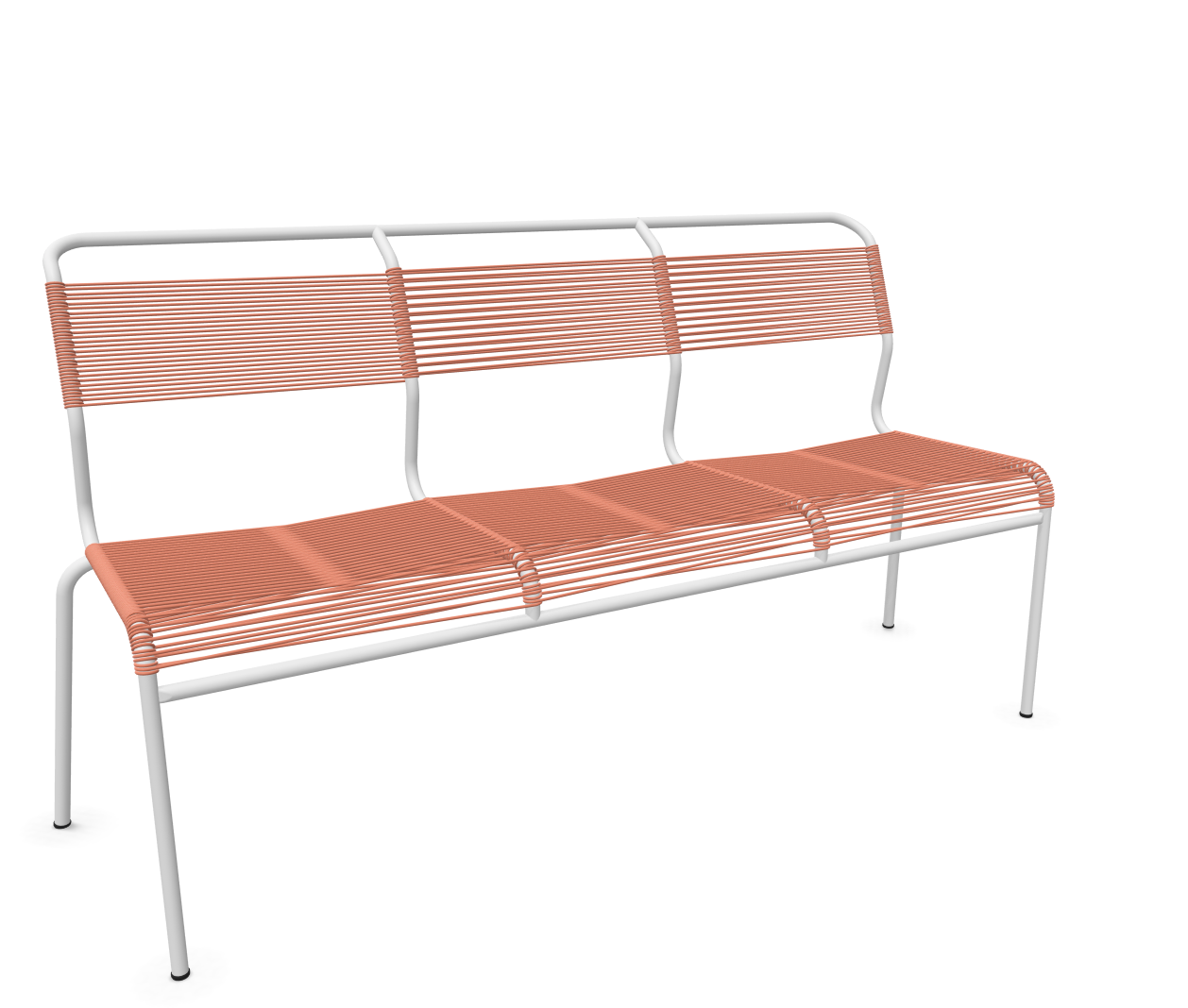 Schaffner Spaghetti-3er-Bank Säntis Braun | Schubiger Möbel