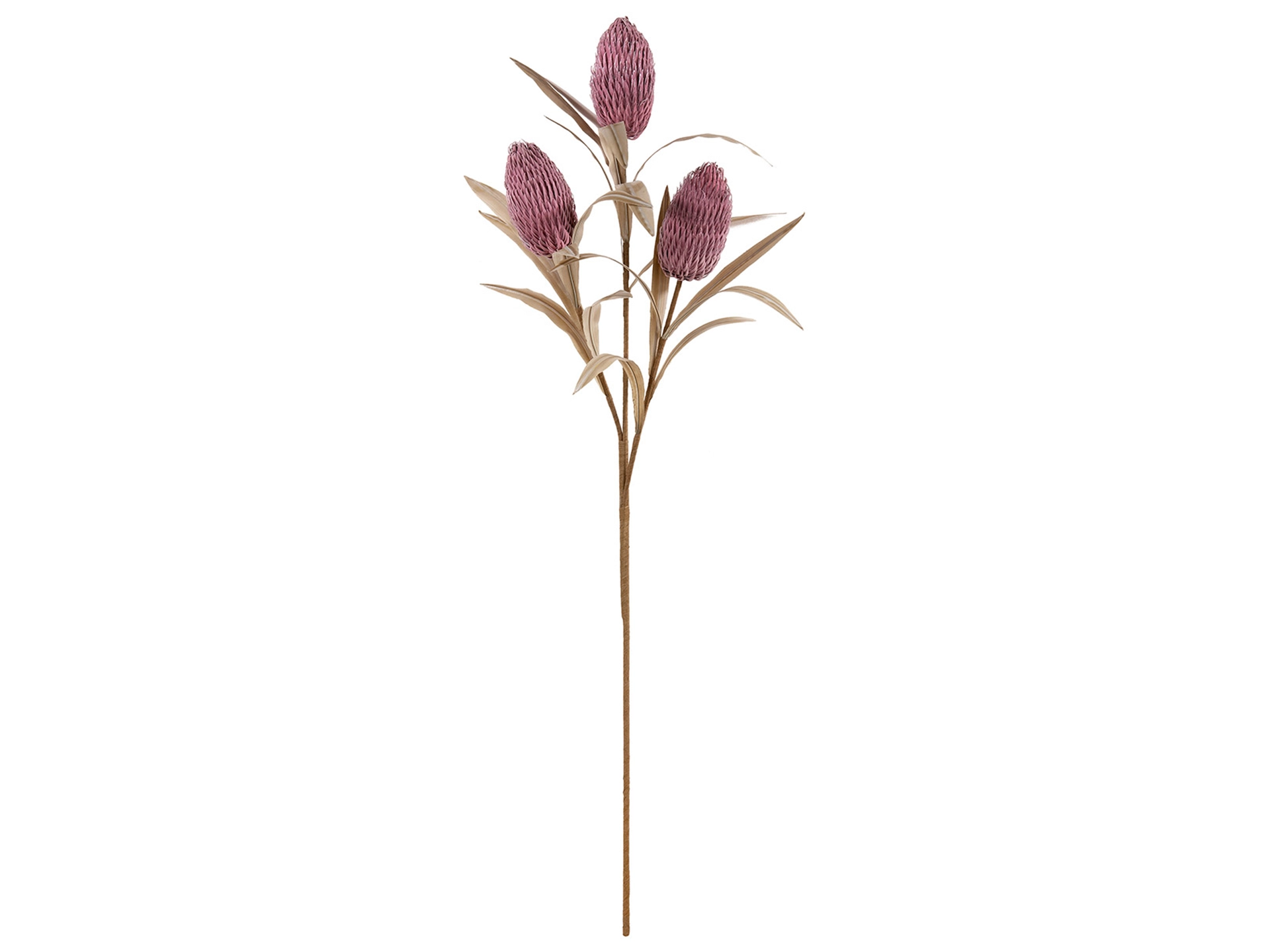 Kunstblumen Blüte, Altrosa H: 100 cm Gilde