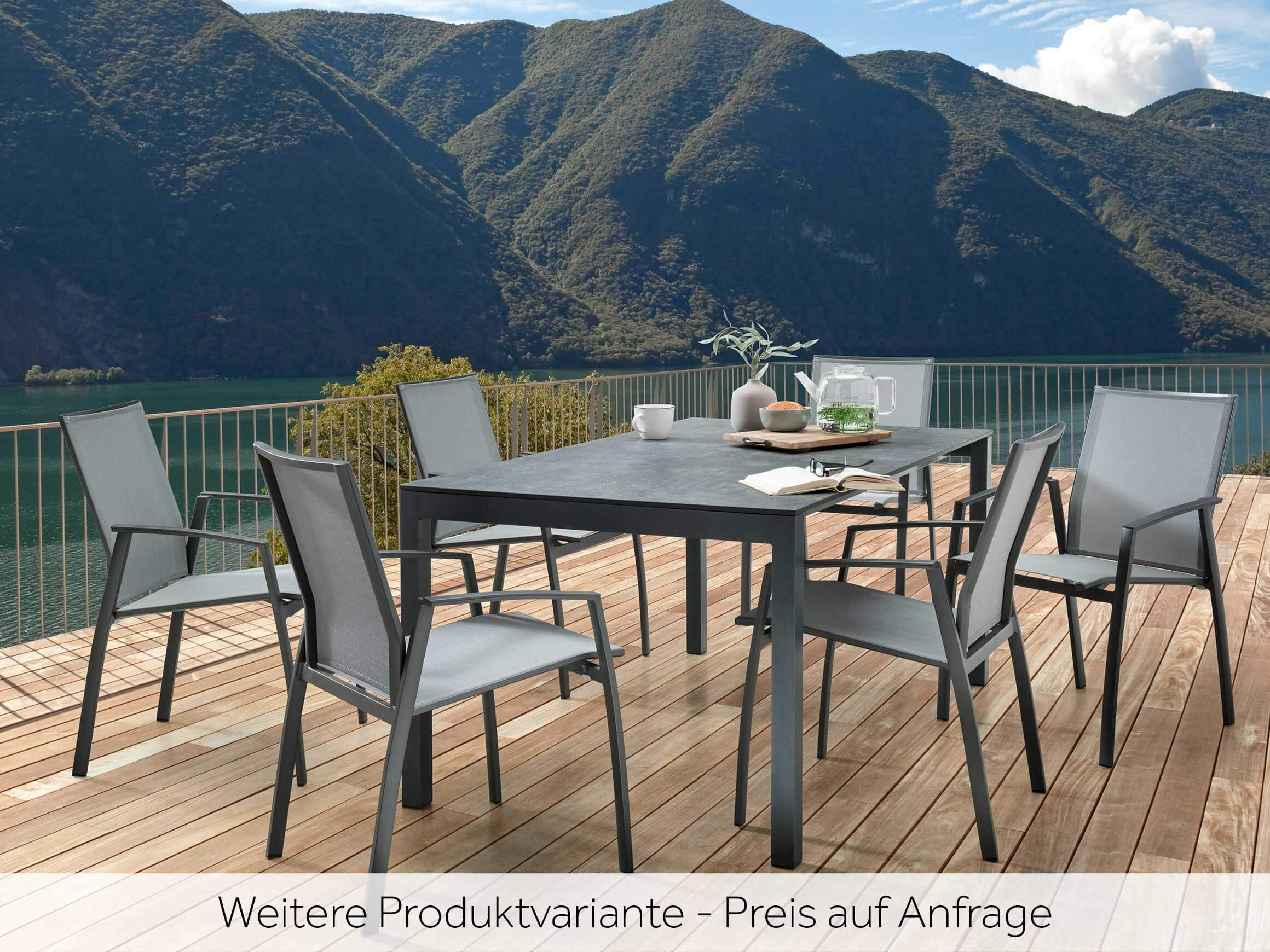 Sessel Argumente Ii, Gestell Alu Schwarz, Stapelbar, b 57 cm h 88 cm