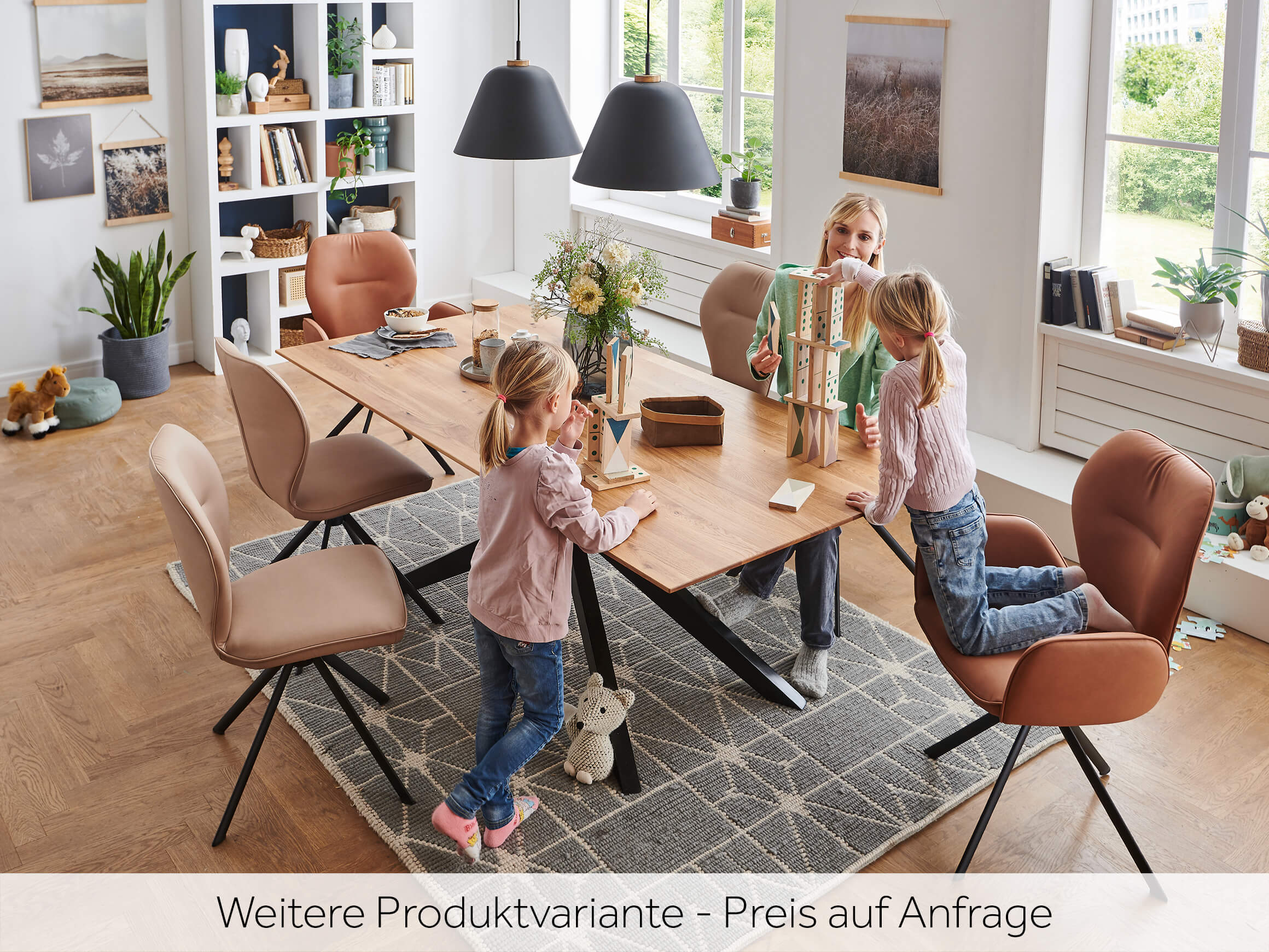 Drehstuhl Carmen Edelstahl Niehoff / Farbe: Grau / Bezugsmaterial: Stoff