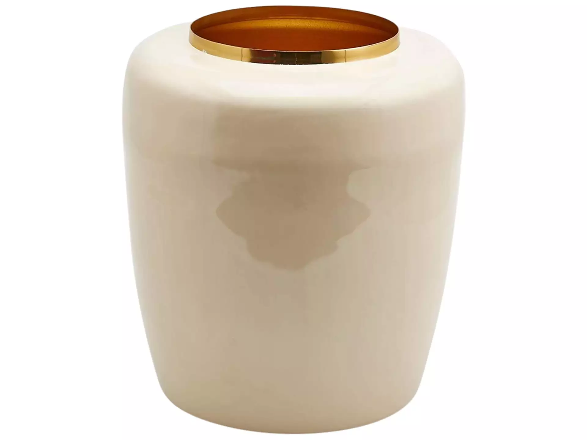 Vase Waterproof Ivory H: 43 cm Edg