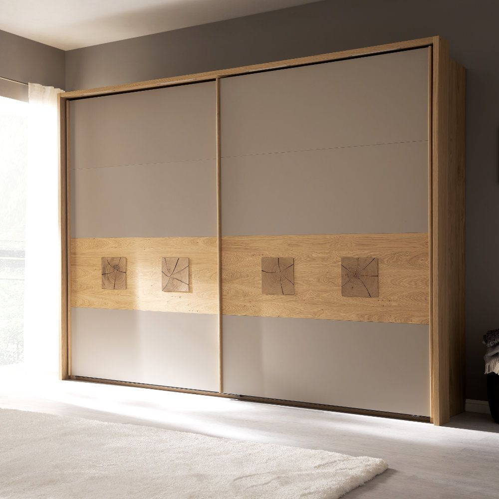 Schwebetürenschrank Multiline Disselkamp / Farbe: Holzfarbig