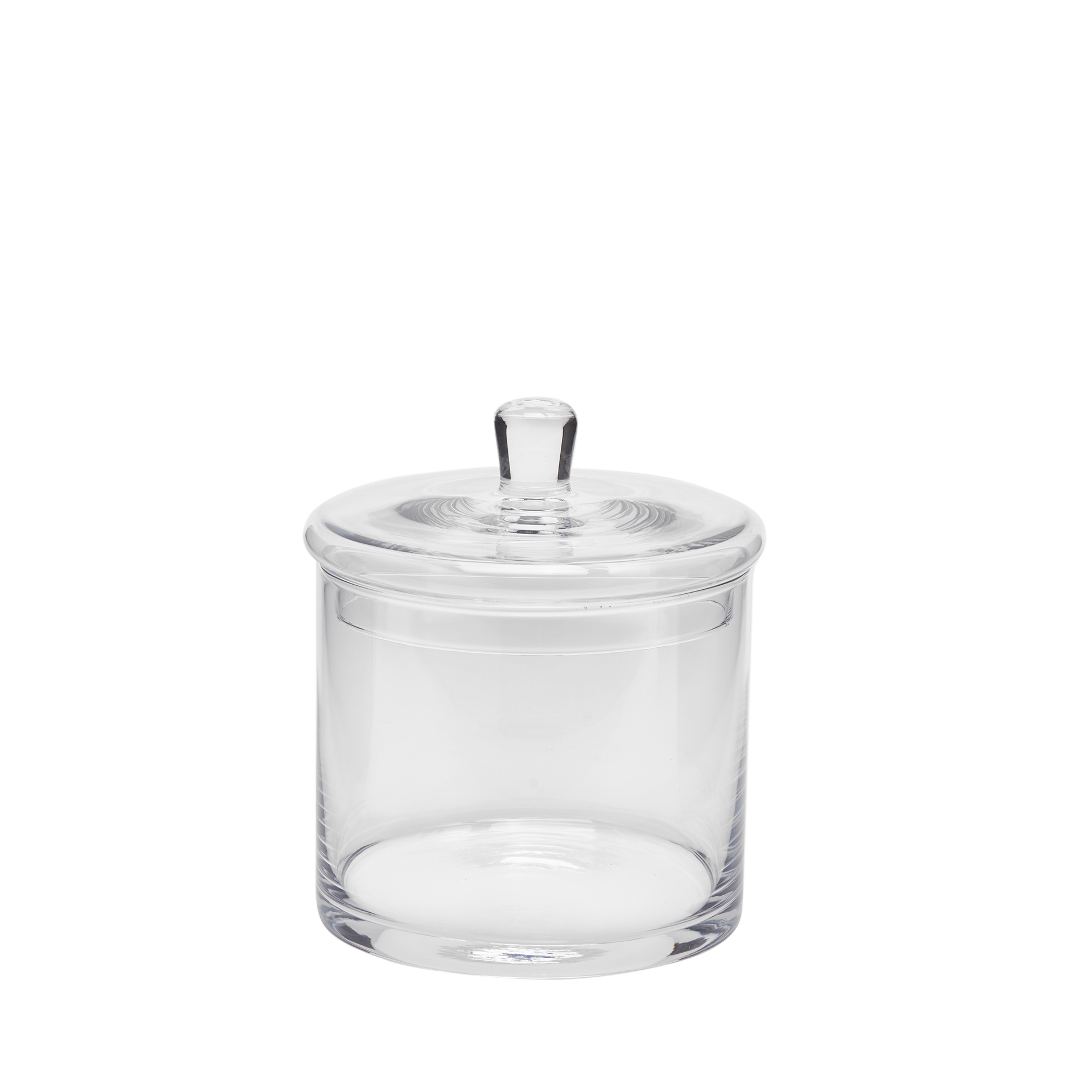 Bonboniere Zylinder Glas H: 17 cm Edg
