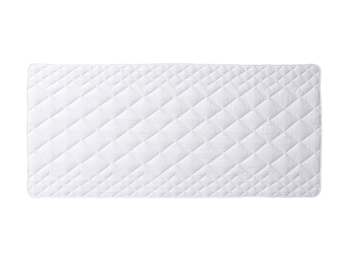 Surmatelas en molleton Cottona Billerbeck / Couleur : blanc / Matière :