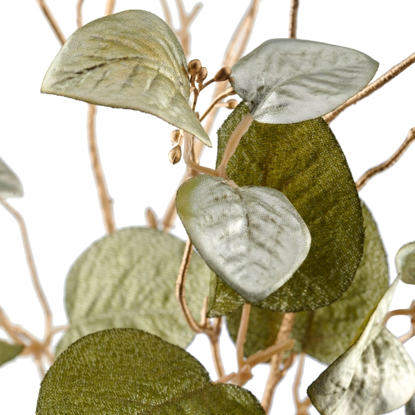 Kunstblumen Eukalyptuszweig, Gold Gasper