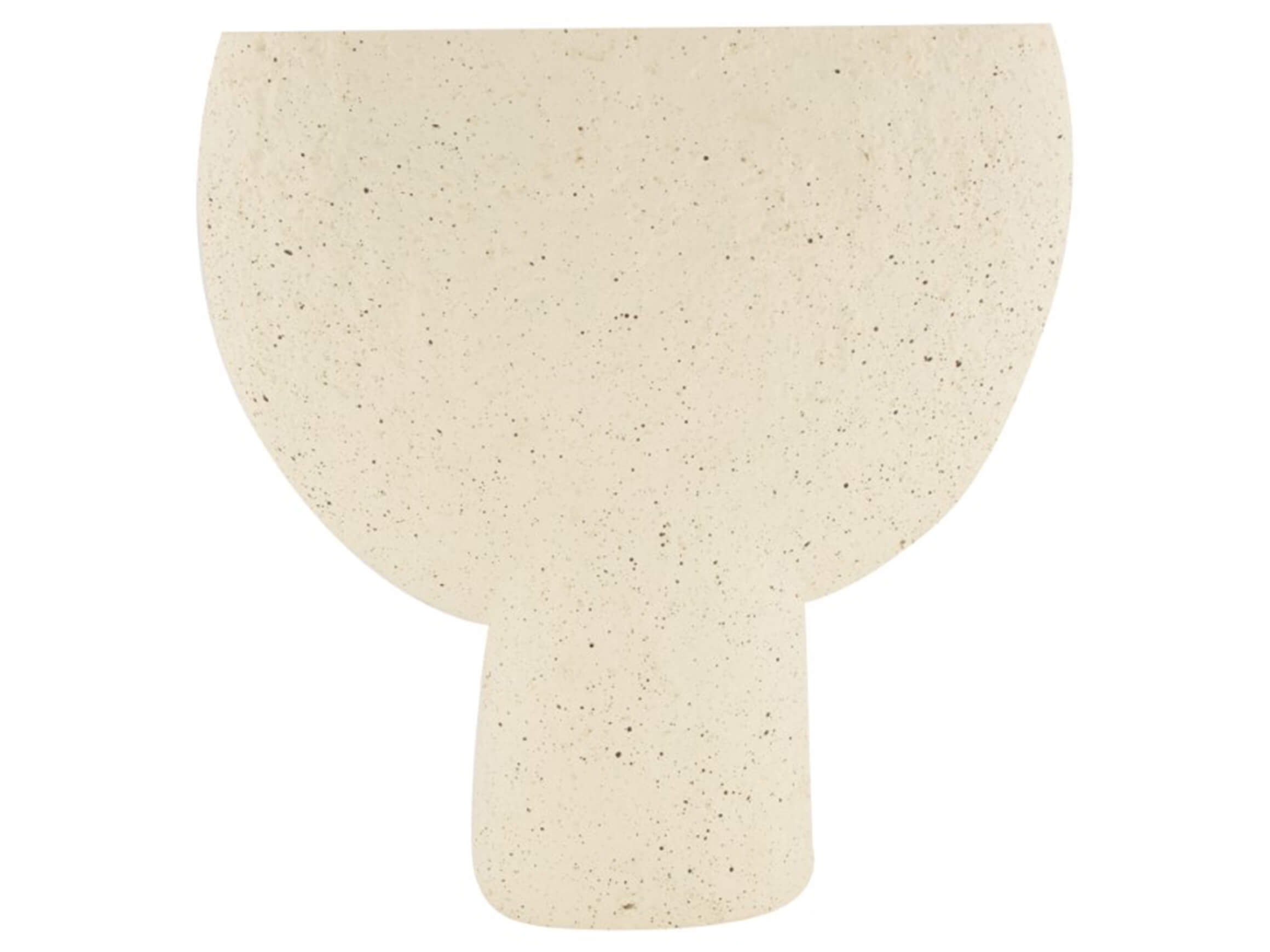 Vase Zement, Pokal Weiss H: 32 cm Dijk