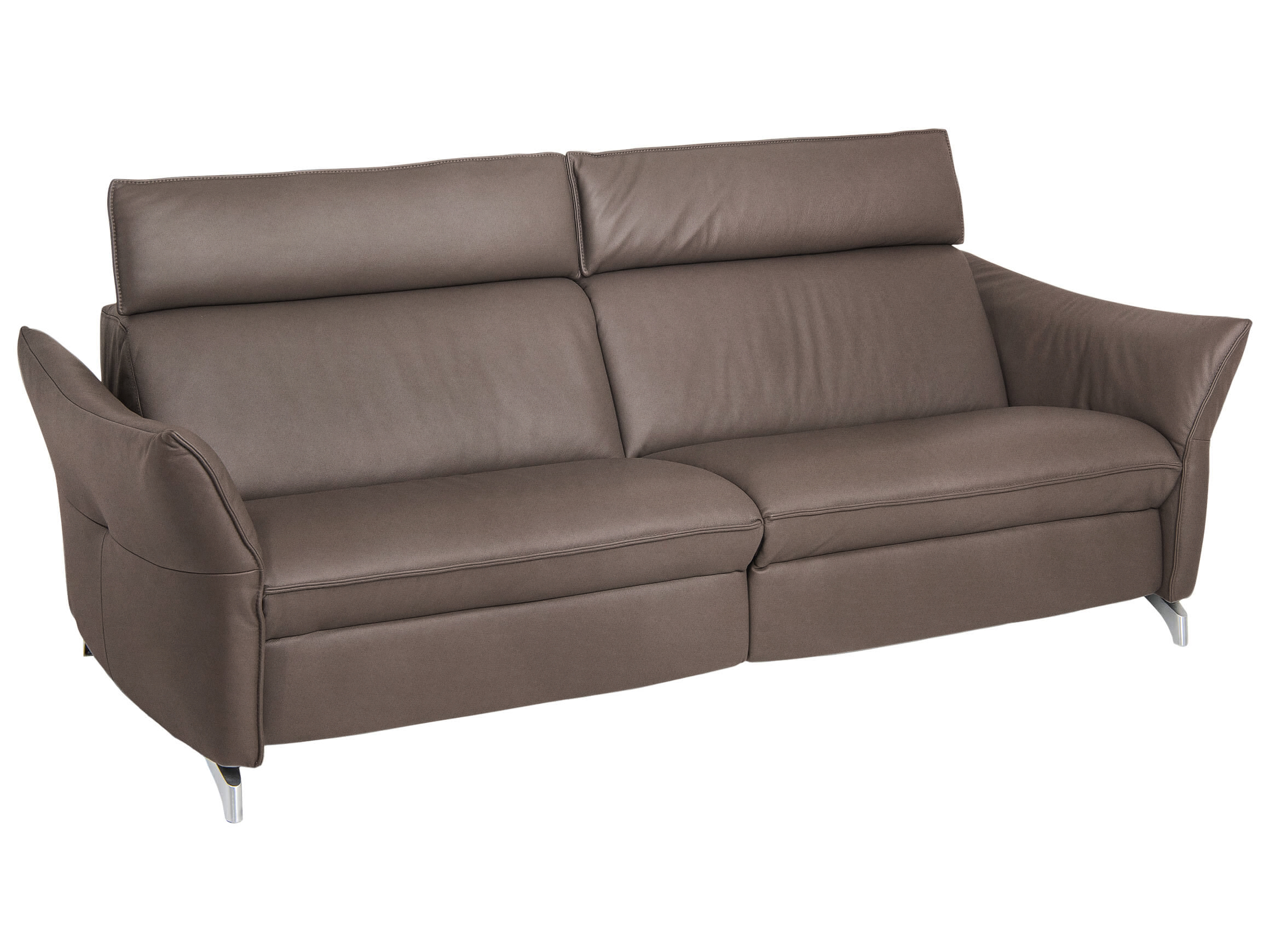 Sofa Catania Basic B: 224 cm Himolla / Farbe: Schiefer / Material: Stoff Basic