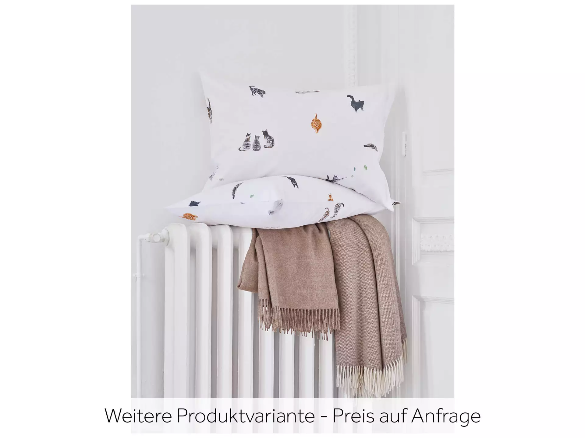 Kissenbezug Minou-Noblesse, Blanc Schlossberg Textil AG
