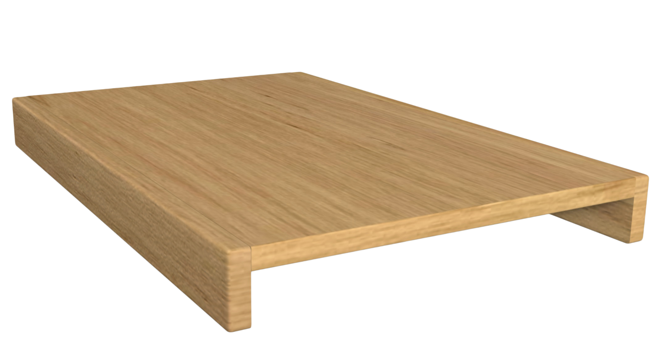 Holztablett Jupiter Eiche UrbanDesign / Farbe: Eiche / Bezugsmaterial: Stoff