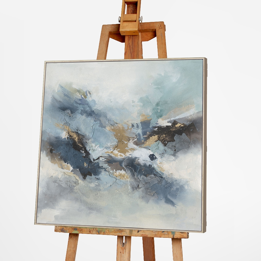 Bild Light Blue Impression image LAND / Grösse: 80 x 80 cm