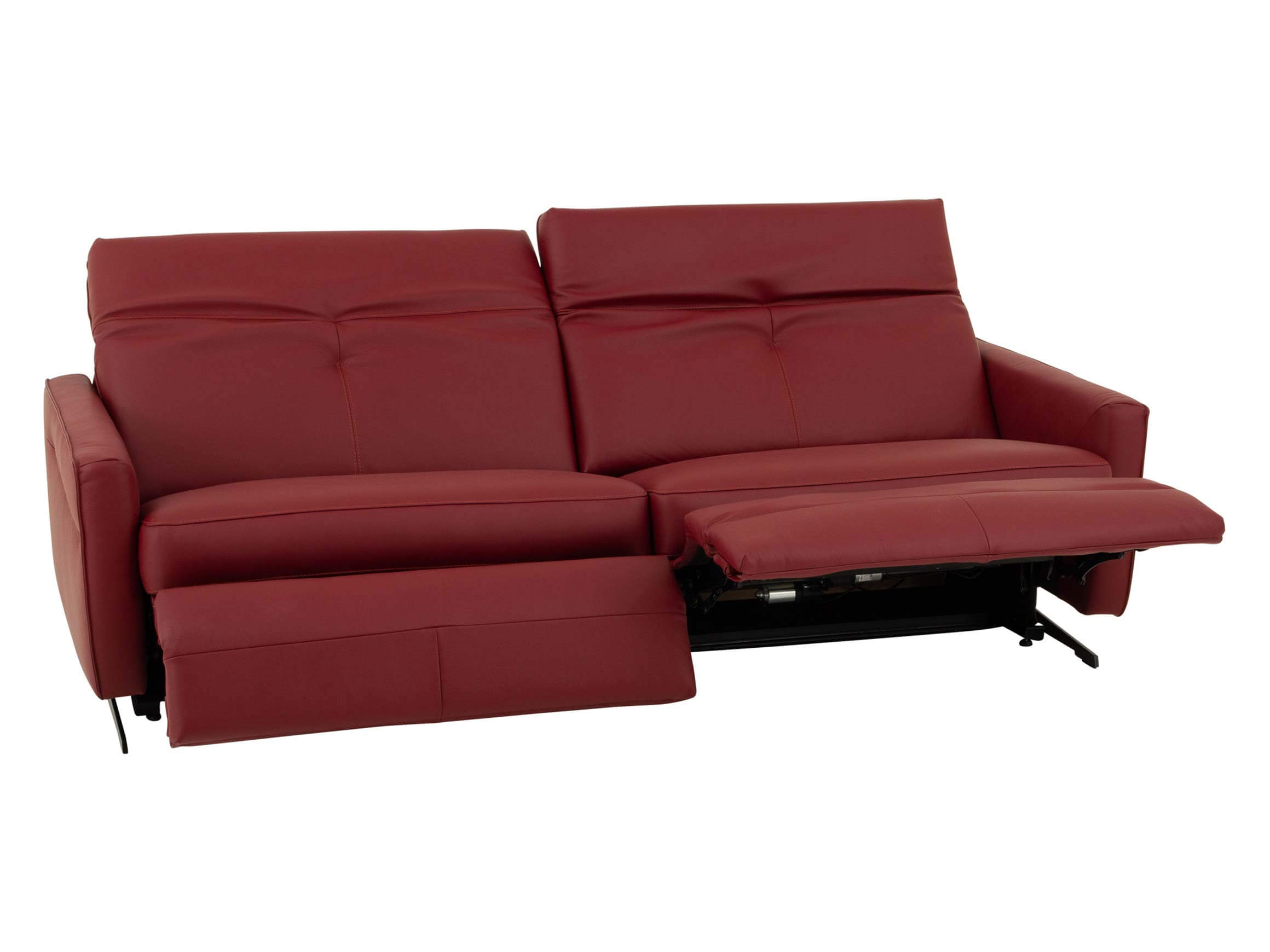 Sofa Tolaya B: 240 cm Rom/ Farbe: Passion / Masse (BxT) :240,00x103,00 cm