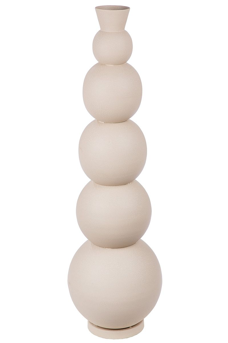 Vase Rotonda, Grau H: 112 cm Gilde