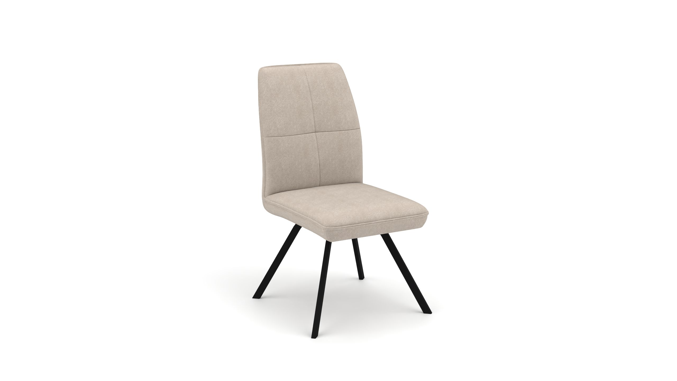 Stuhl Sirius Ergo a - UrbanDesign / Farbe: Beige / Bezugsmaterial: Stoff