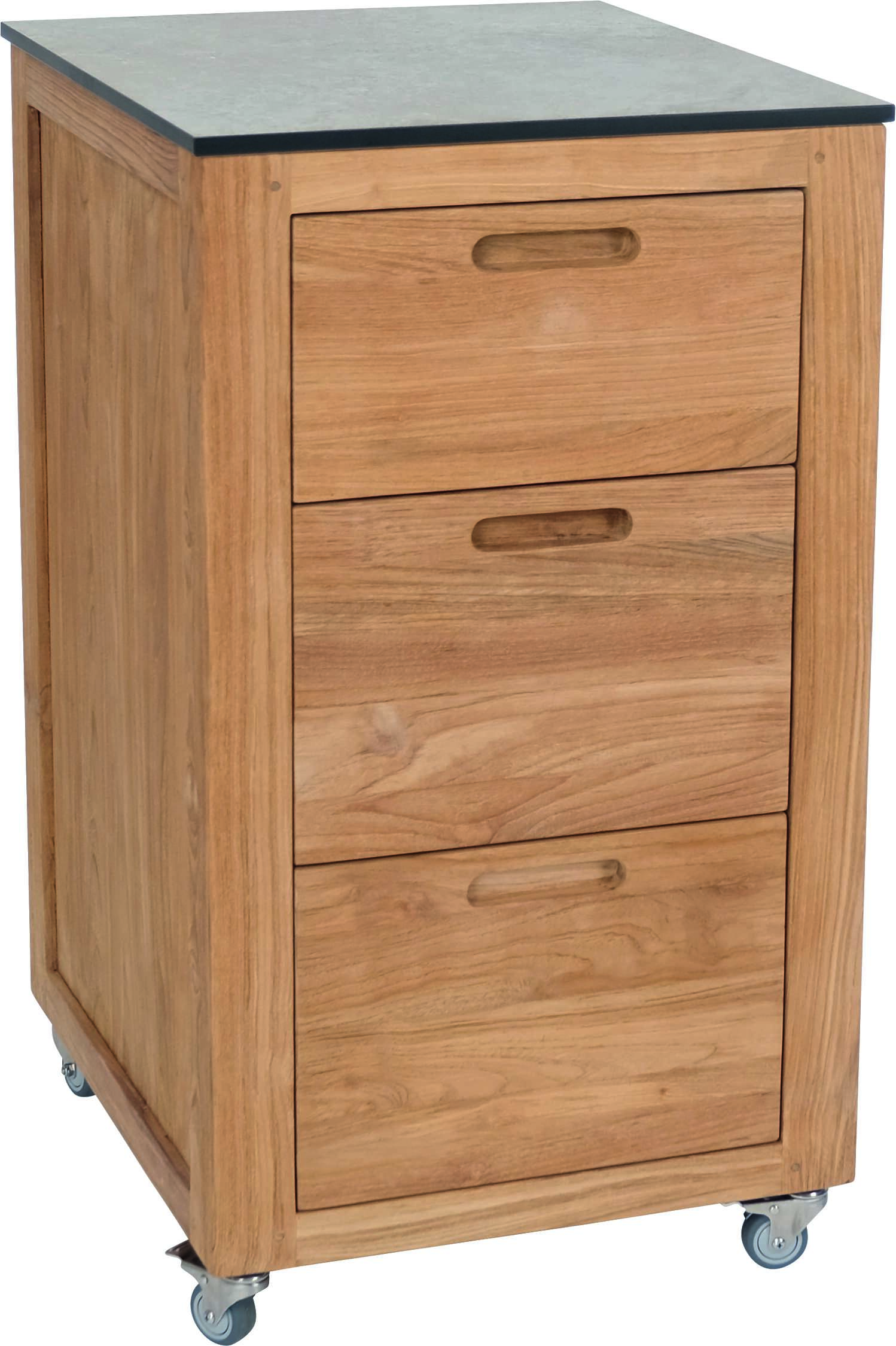 Sideboard Outdoor Elvira Stern / Farbe: Teak