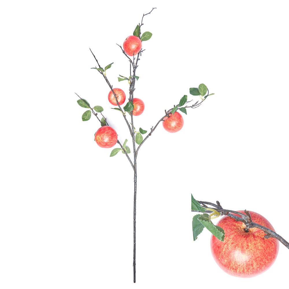 Decofinder Kunstblumen Apfel-Ast H: 89 cm  | Schubiger Möbel