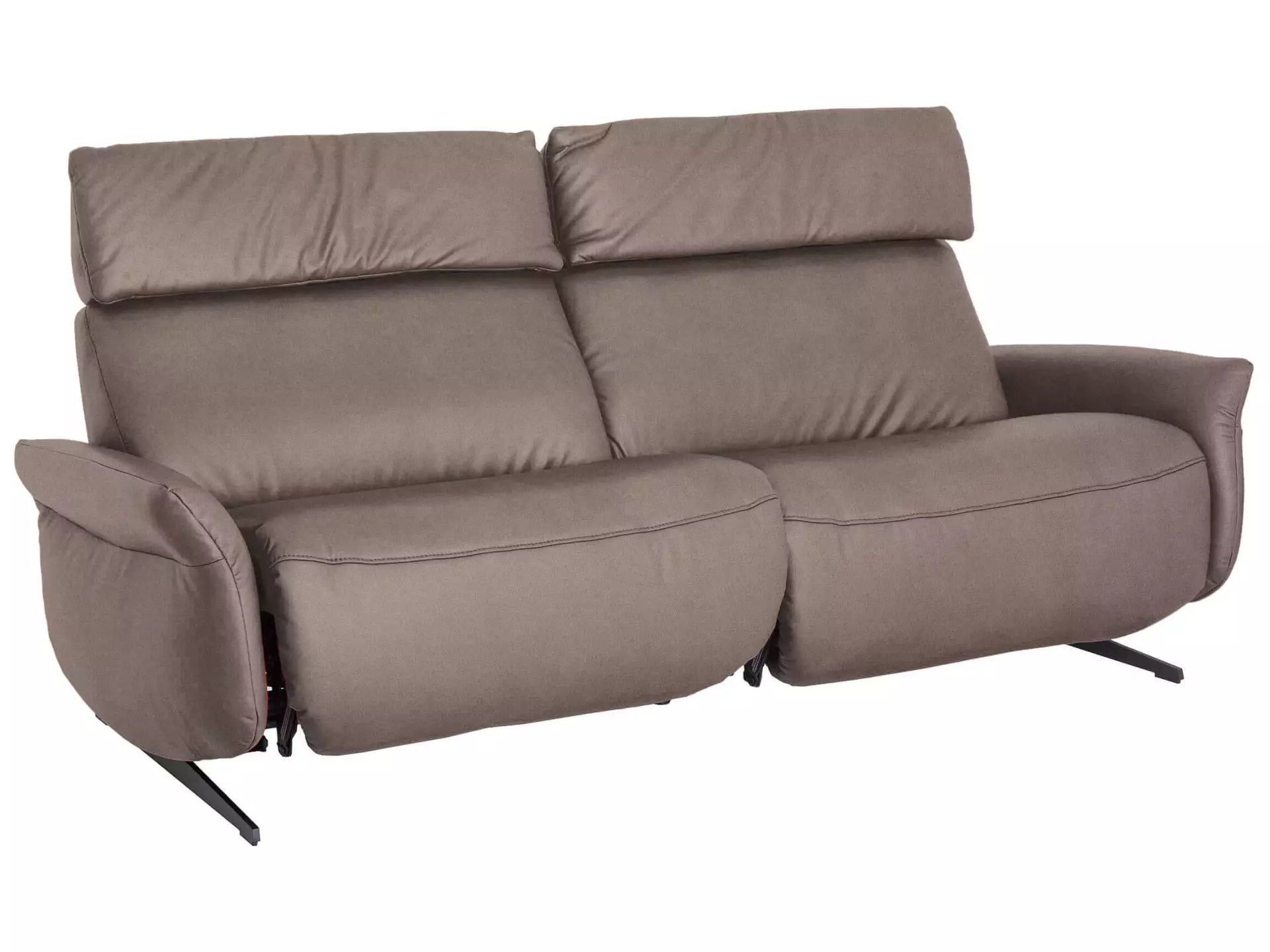 Sofa Patricia Basic B: 206 cm Himolla / Farbe: Schiefer / Material: Stoff Basic