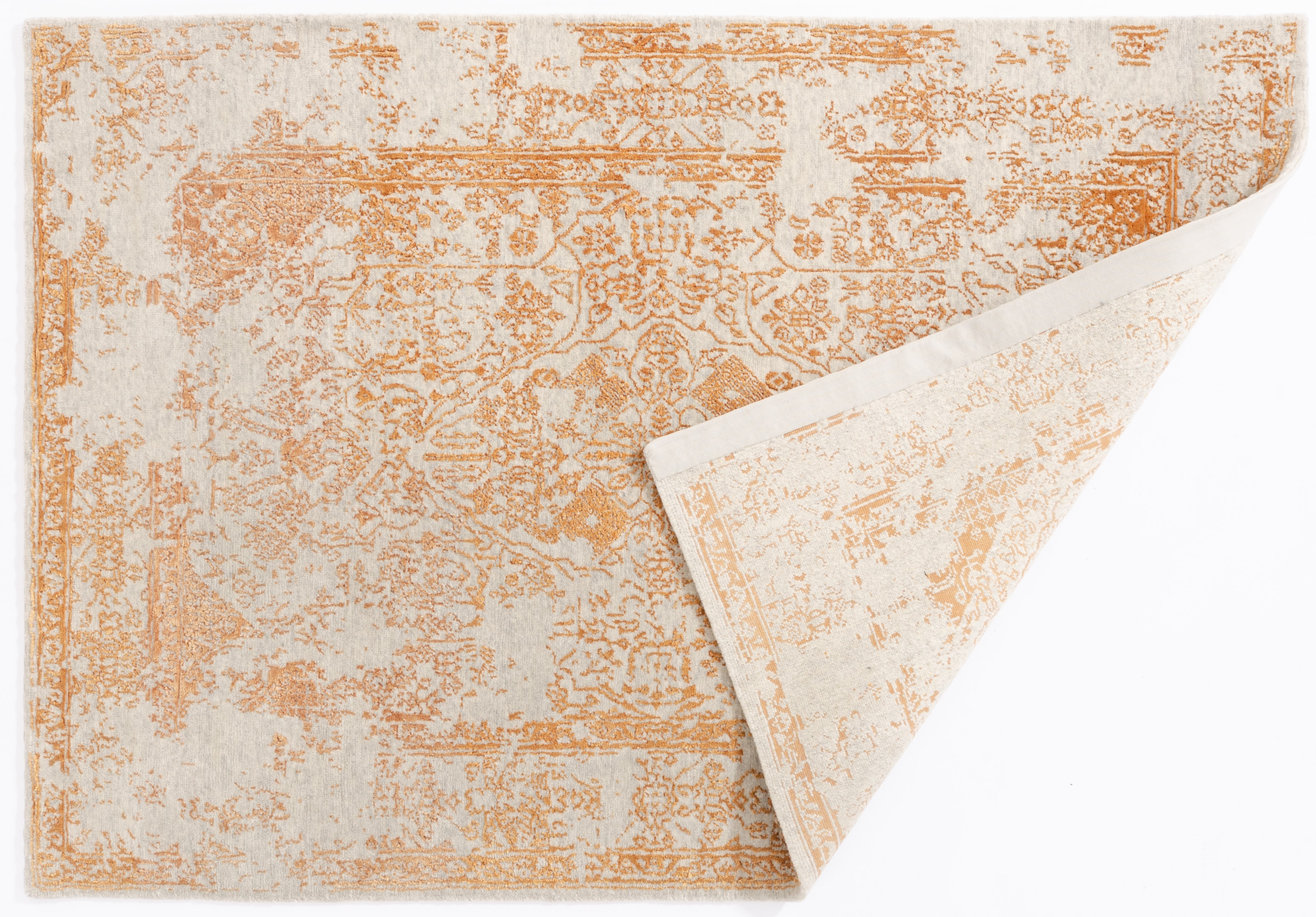 Moderner Teppich Bustan Negra / Farbe: Creme