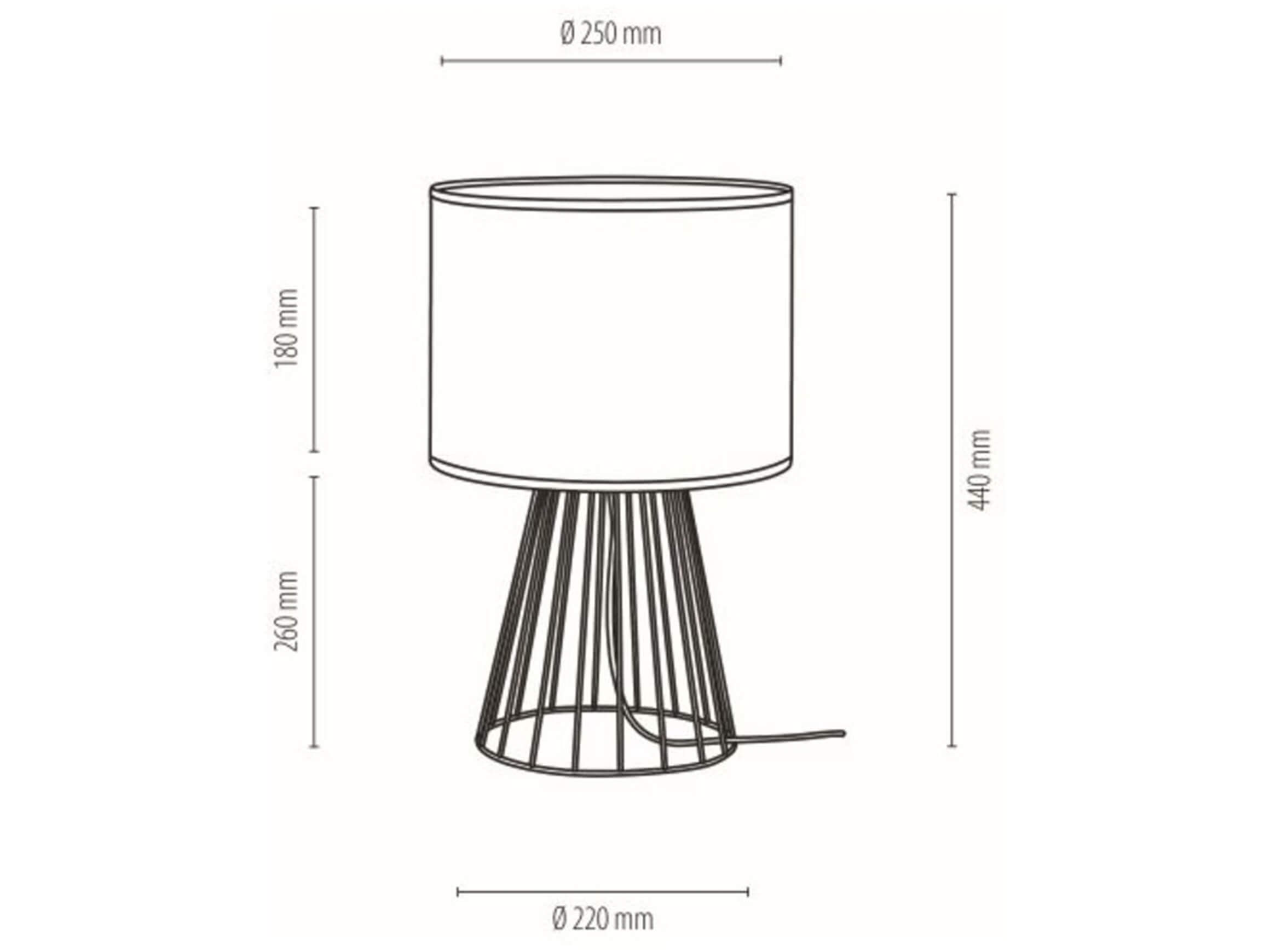 Table lamp Alexa Ribaglob