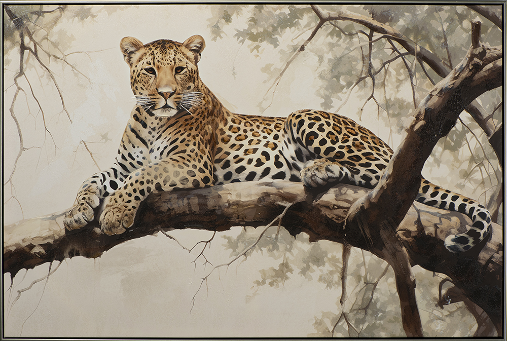 Gemälde-Relaxing Leo-image LAND