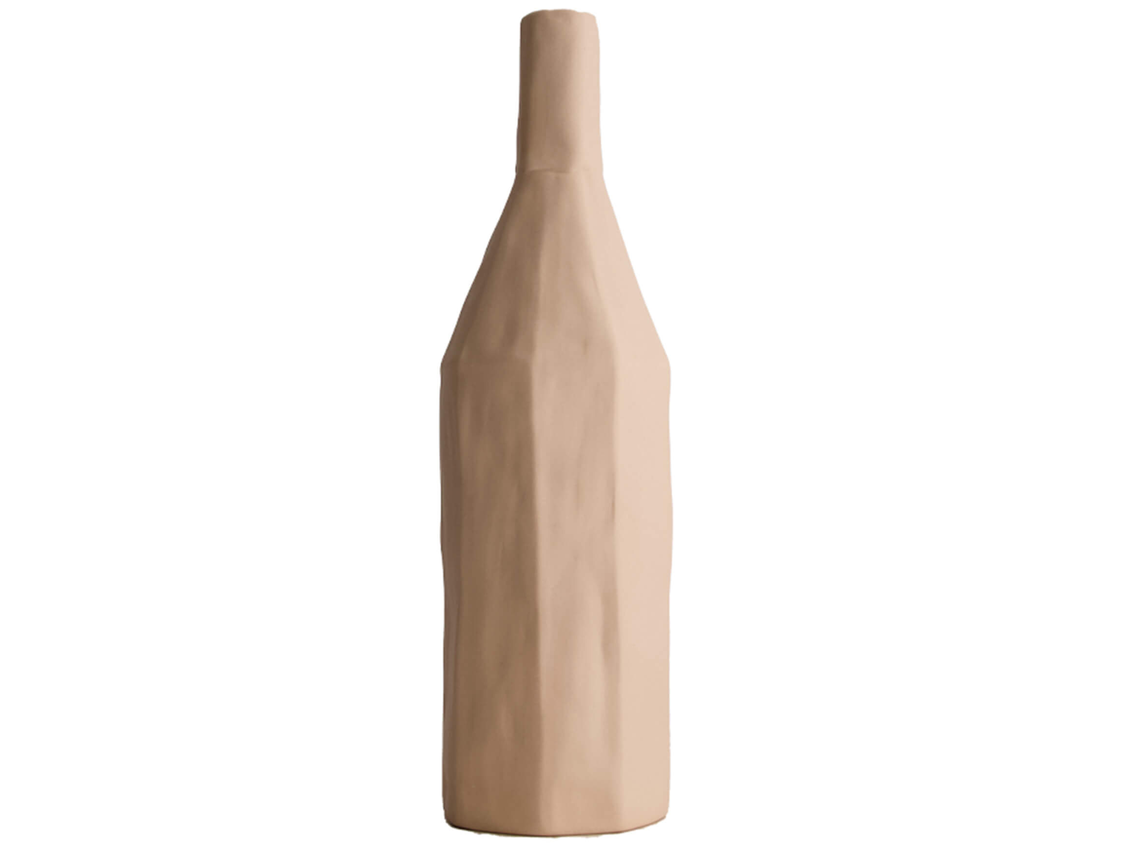 Dijk Vase Keramik Matt Beige H: 27 cm  | Schubiger Möbel