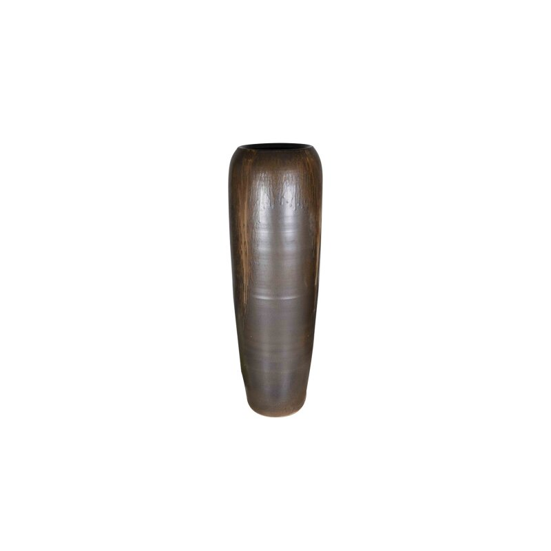 Decofinder Vase Ivana, Keramik, Sepia  | Schubiger Möbel