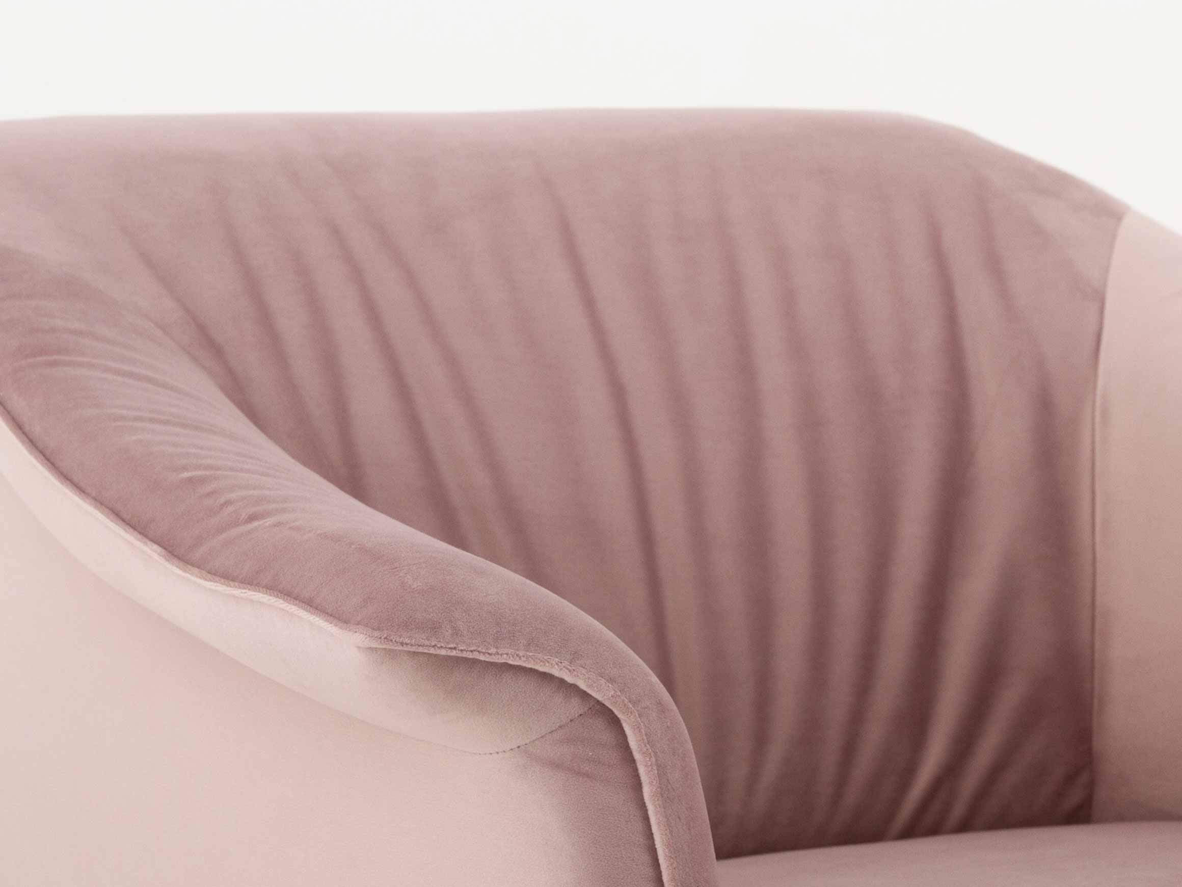 Sessel Laima Candy / Farbe: Rosewood / Bezugsmaterial: Stoff