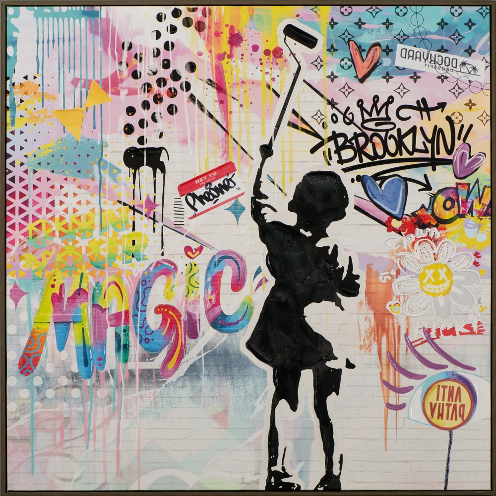 Bild Paint The Wall image LAND / Farbe: Mehrfarbig