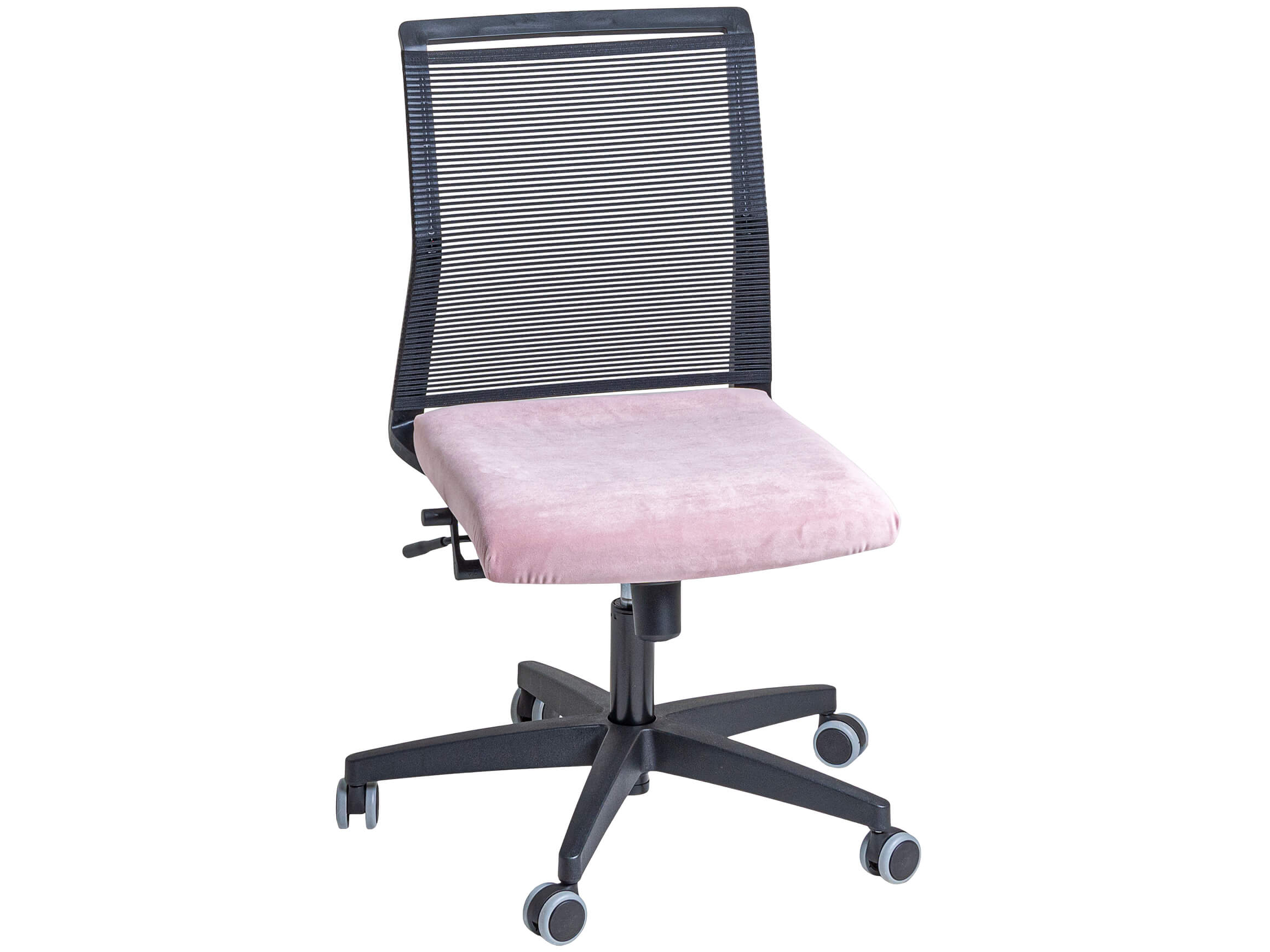 Chaise de bureau otto Topstar / Couleur : rose Noir / Matériau de revêtement : Tissu