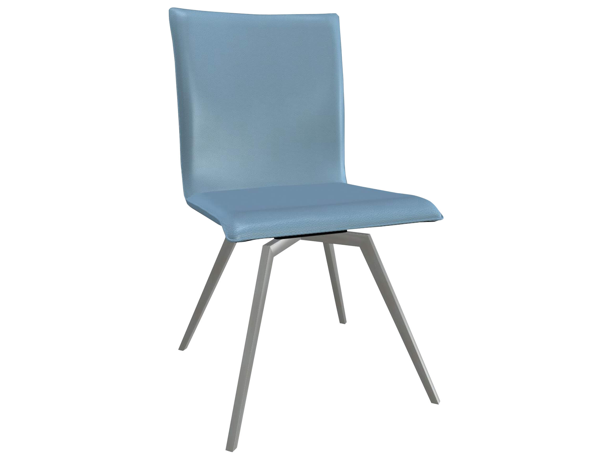 Damian swivel chair Trend chairs / Colour: Sky Blue / Material: Premium leather