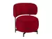 Sessel 8170 Basic Drehbar D: 68 cm Himolla / Farbe: Rosso / Material: Leder Basic