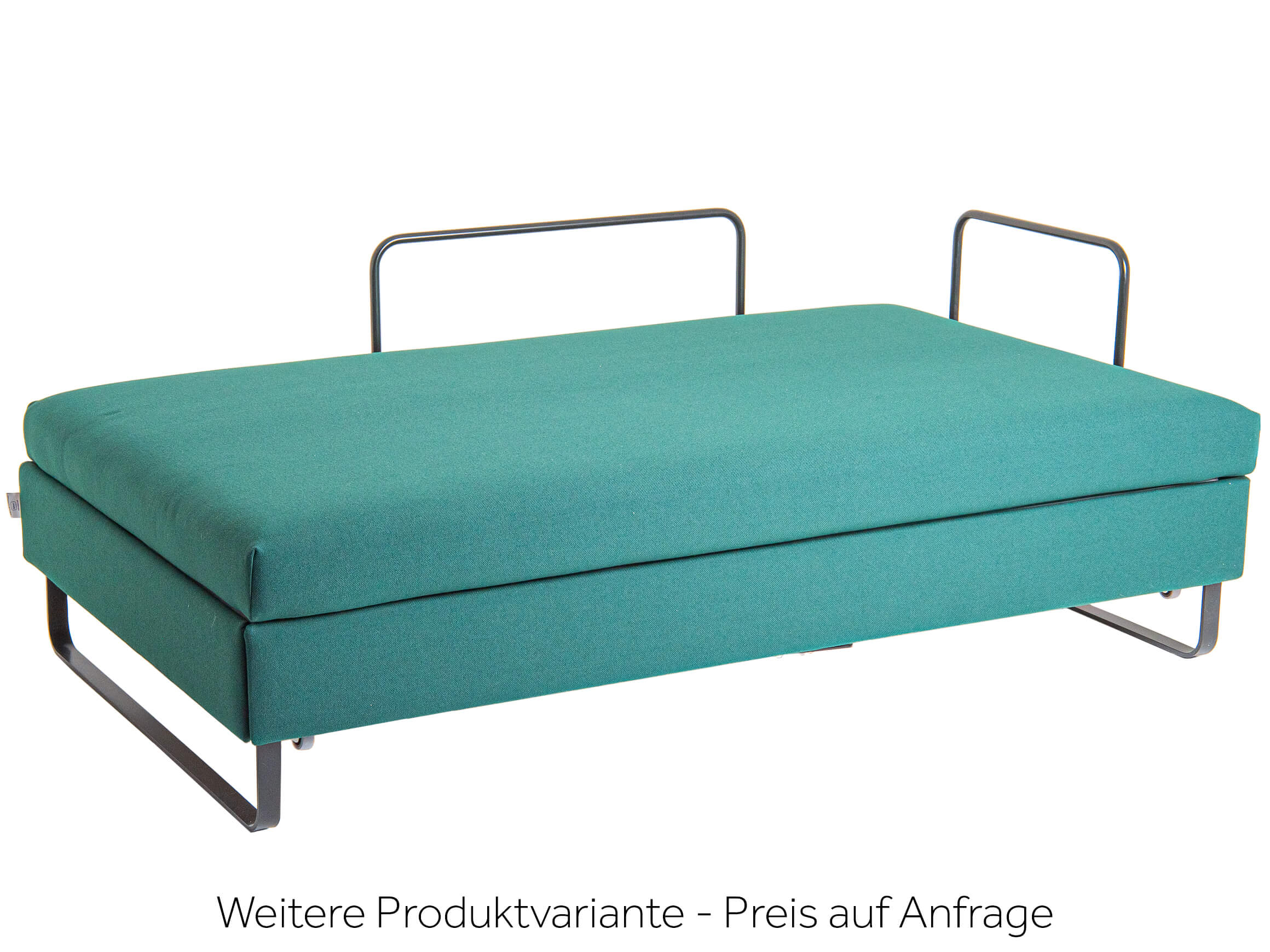Bettsofa Bed For Living Swiss Plus / Farbe: Grün Lime Schwarz