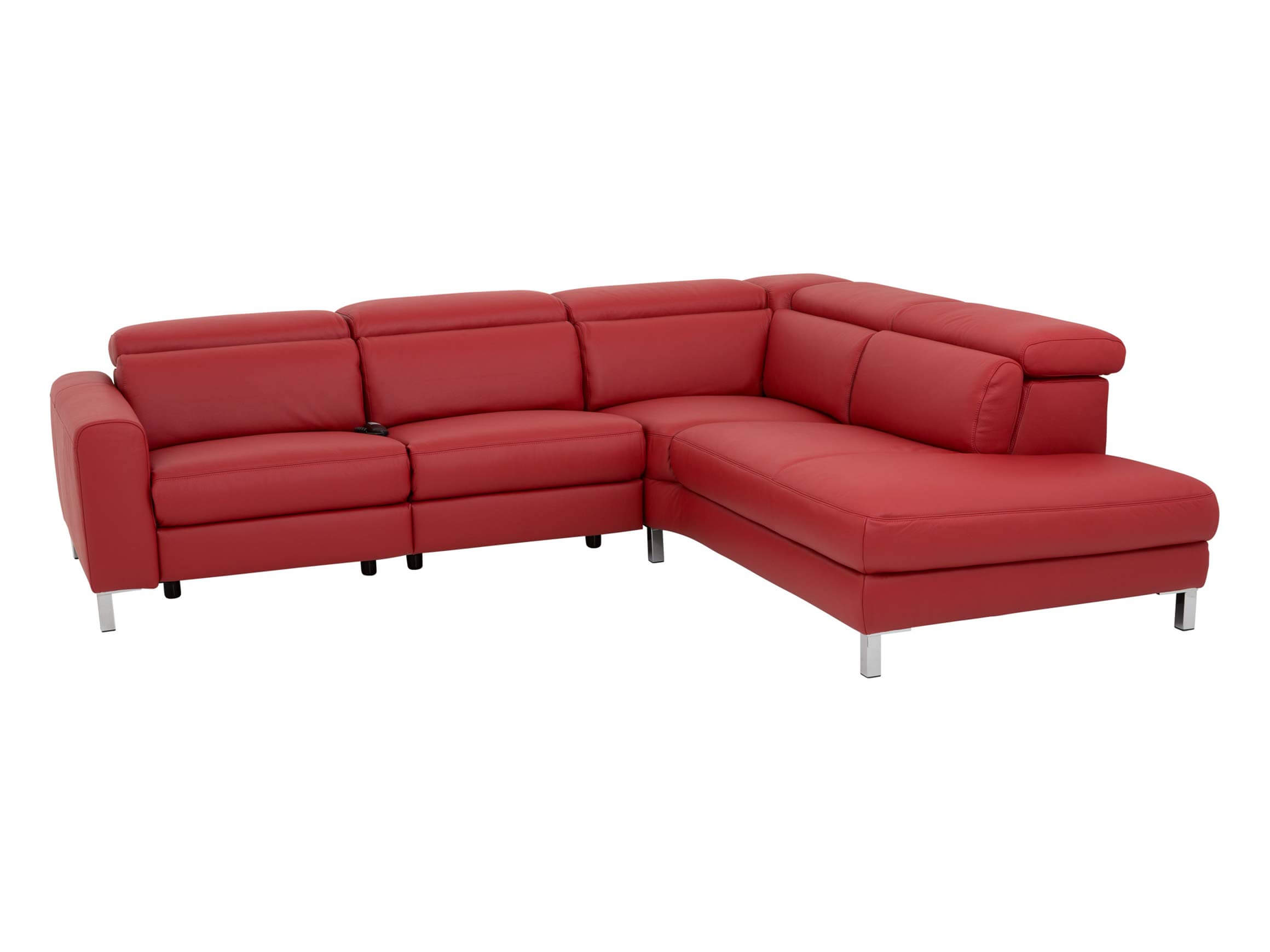 Ecksofa Laret*, Rot, h: 77-102 t: 240 b: 226
