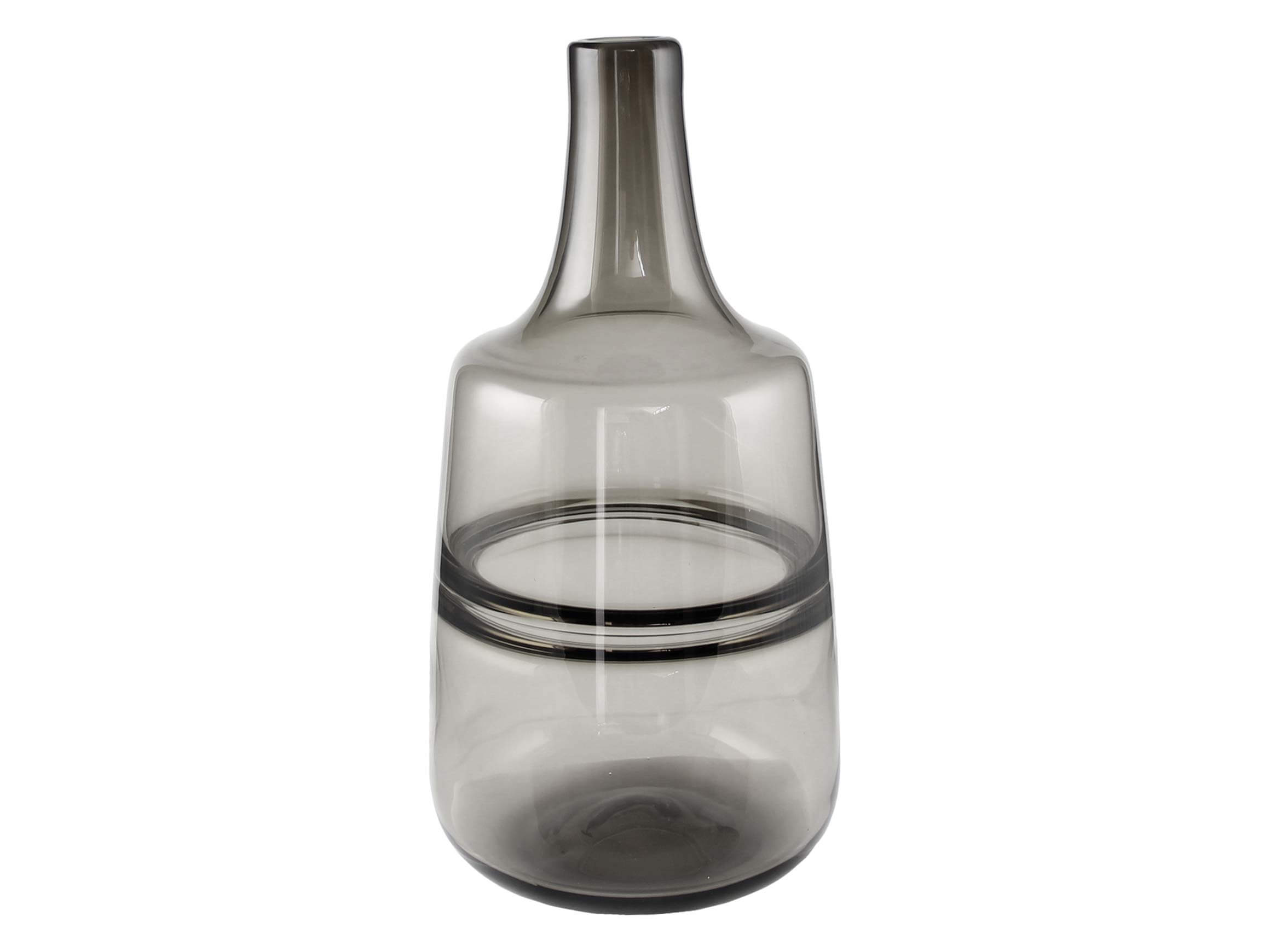 Kaheku Vase Zenika Grau H: 32 cm Grau | Schubiger Möbel