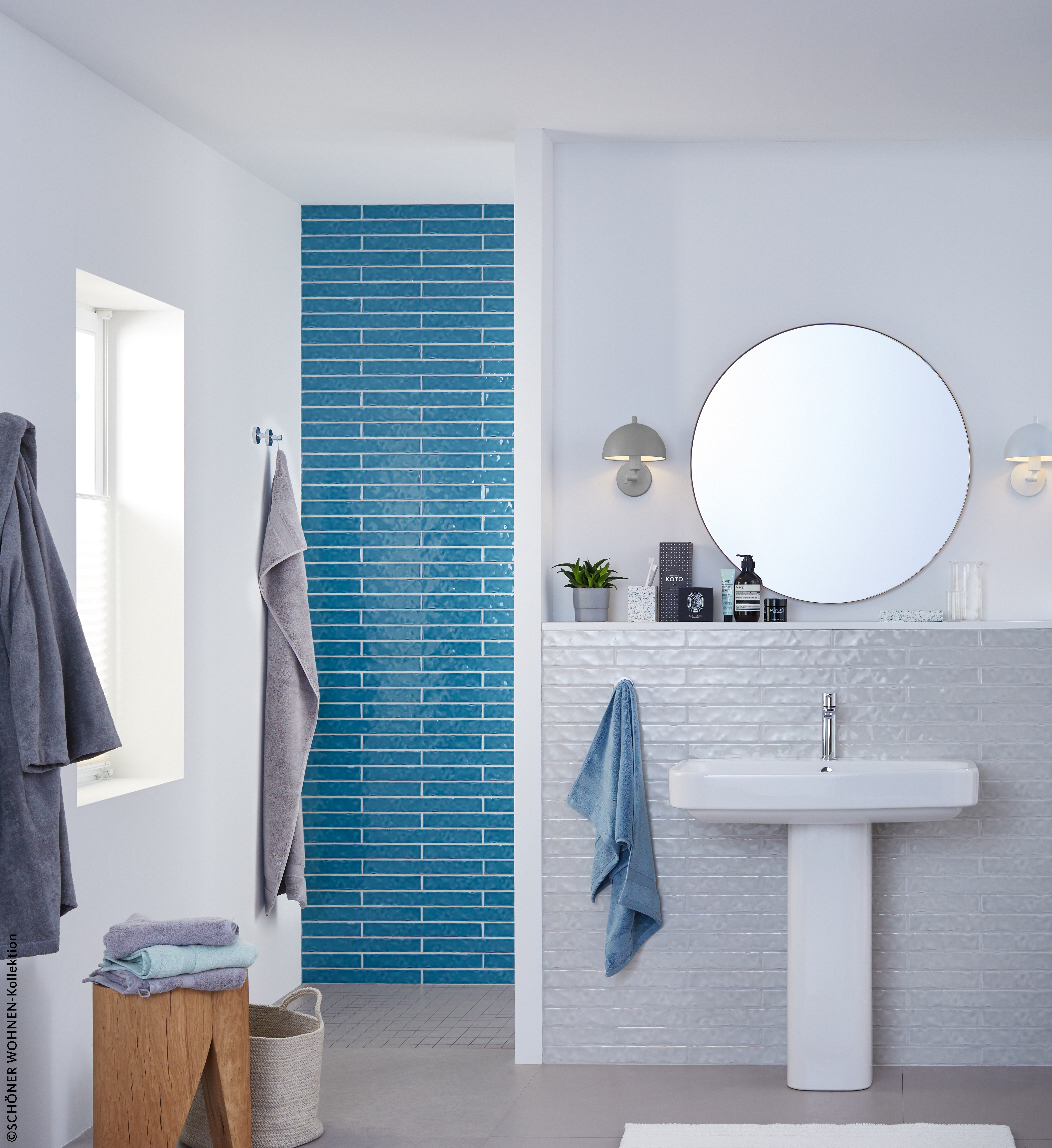 Wandlampe Kia H: 25 cm Fischer & Honsel