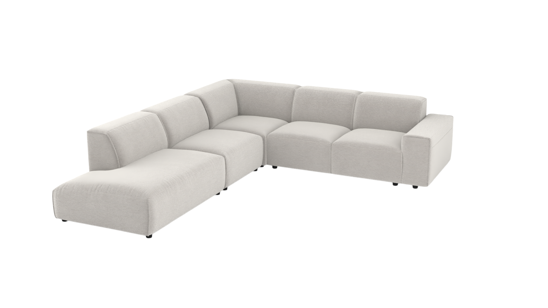Ecksofa Venus links – komfortabel, modular & stilvoll