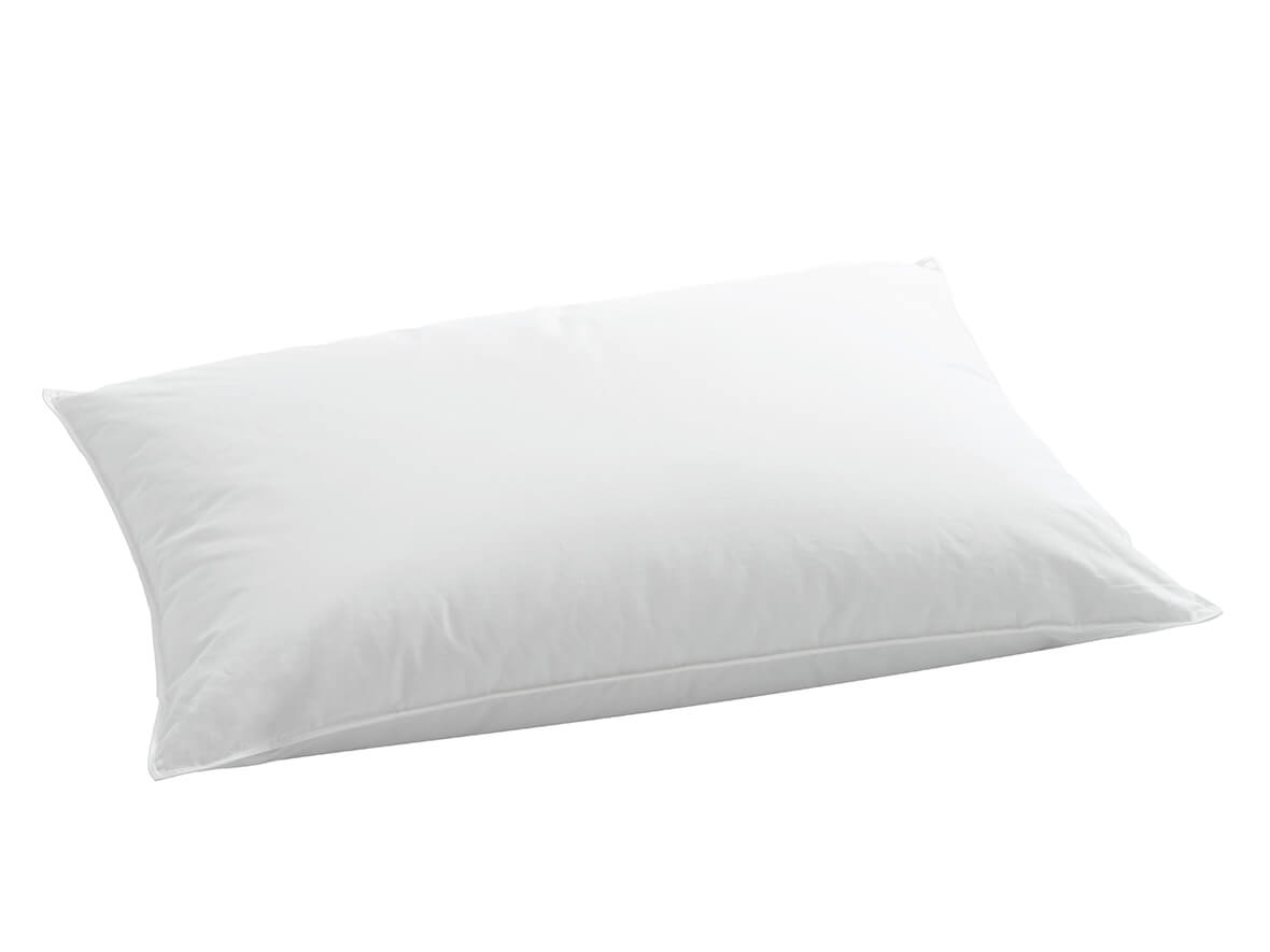 Kissen Hirse / Daunen Billerbeck / Farbe: Weiss / Material: