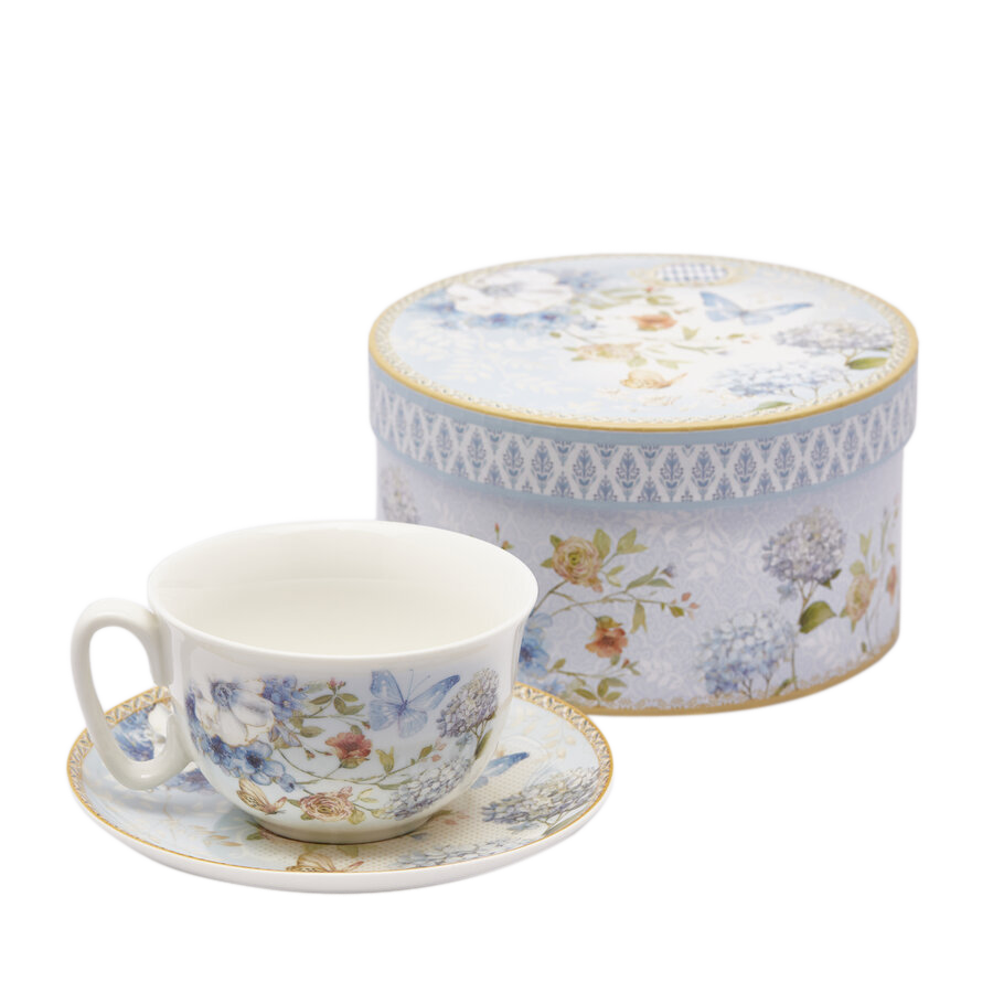 Edg Geschirr Teetasse Hellblau D:  cm Blau | Schubiger Möbel