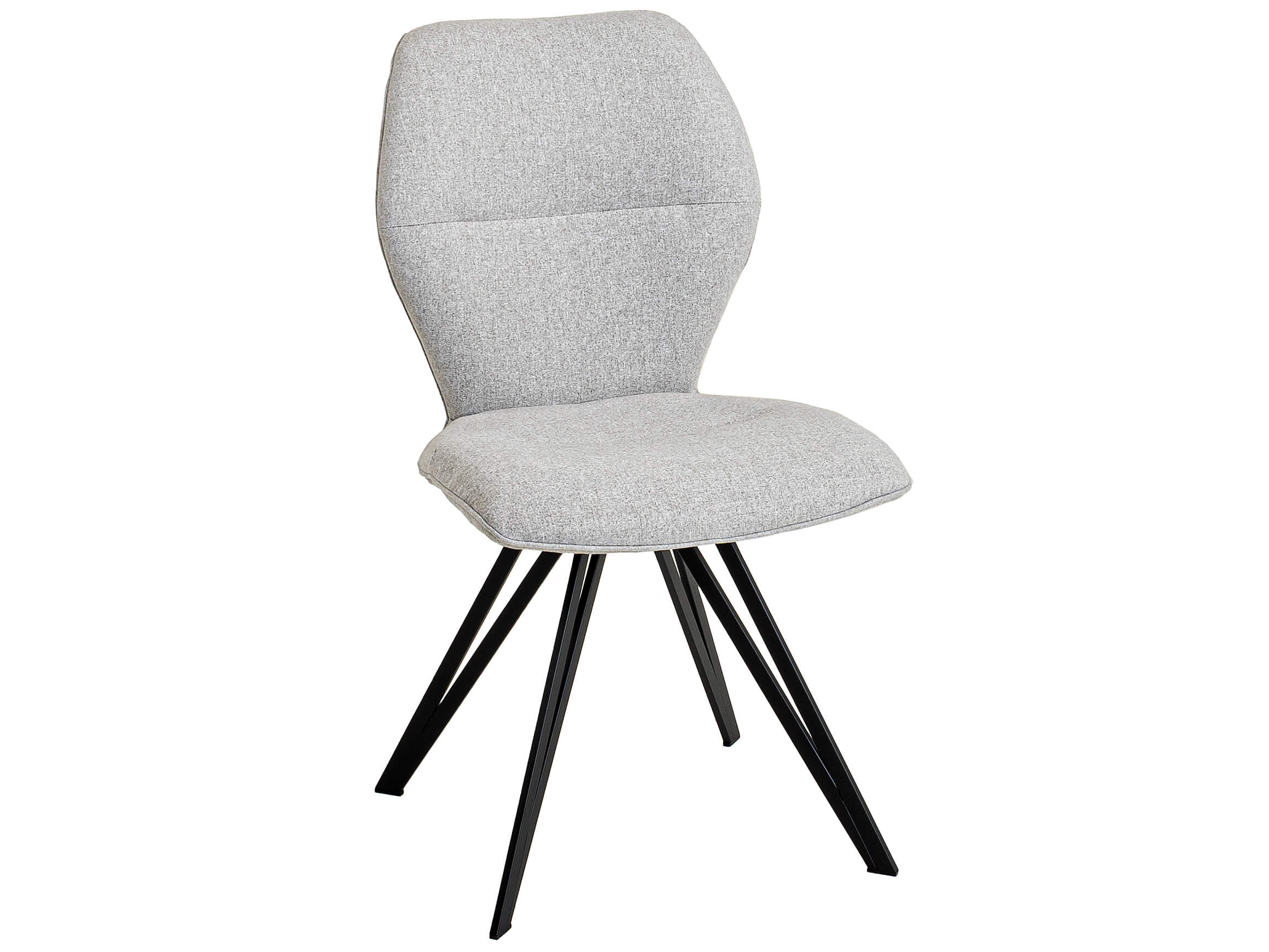 Stuhl Malvin Eisenstativ Niehoff / Farbe: Silber