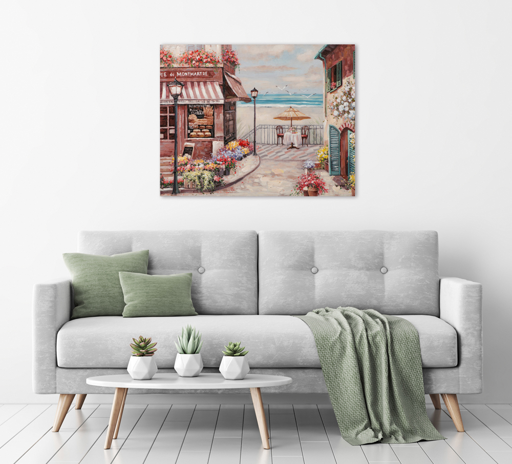 Gemälde-Strandcafé-image LAND