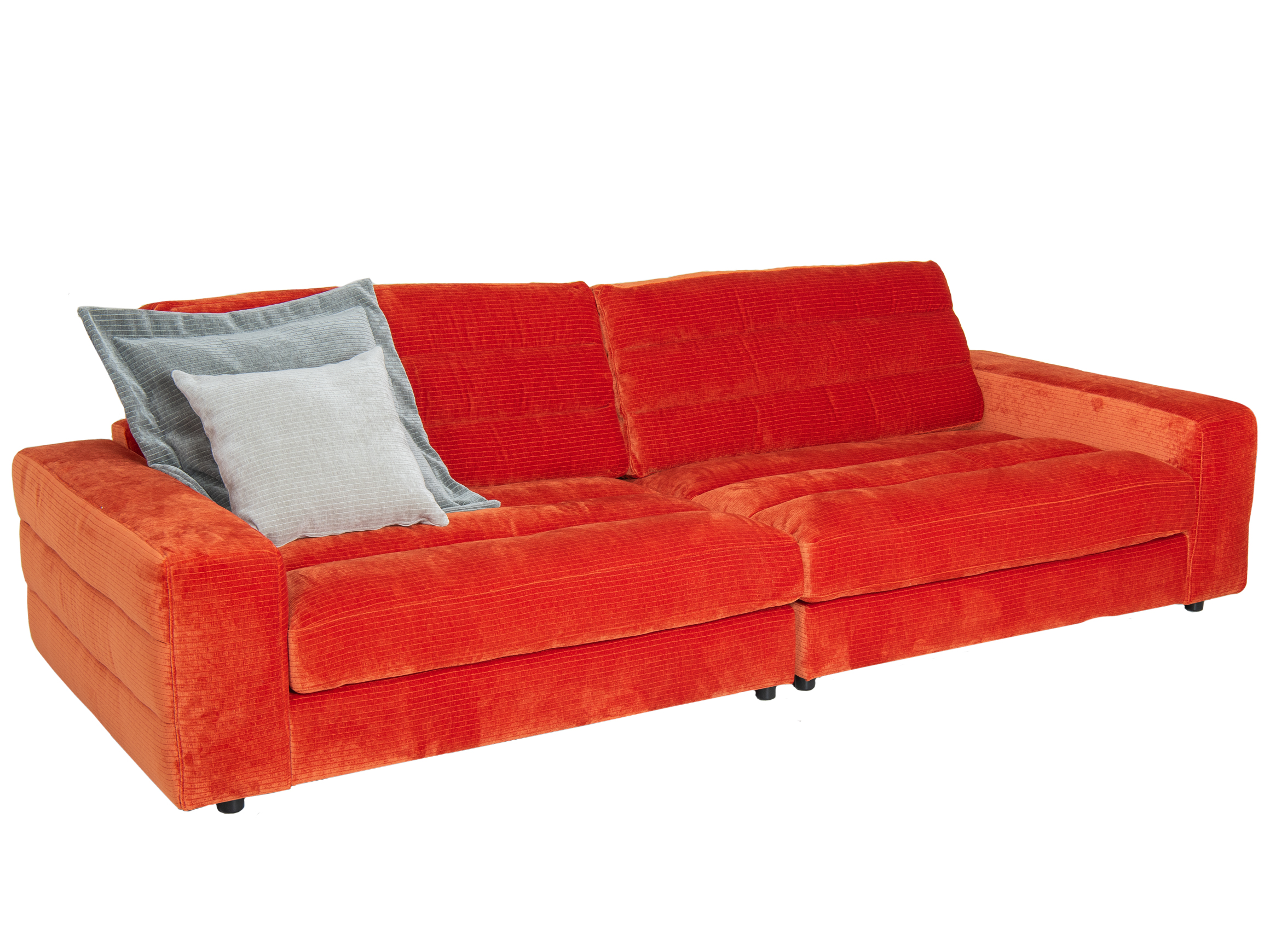 Candy Big Sofa Stars Orange | Schubiger Möbel