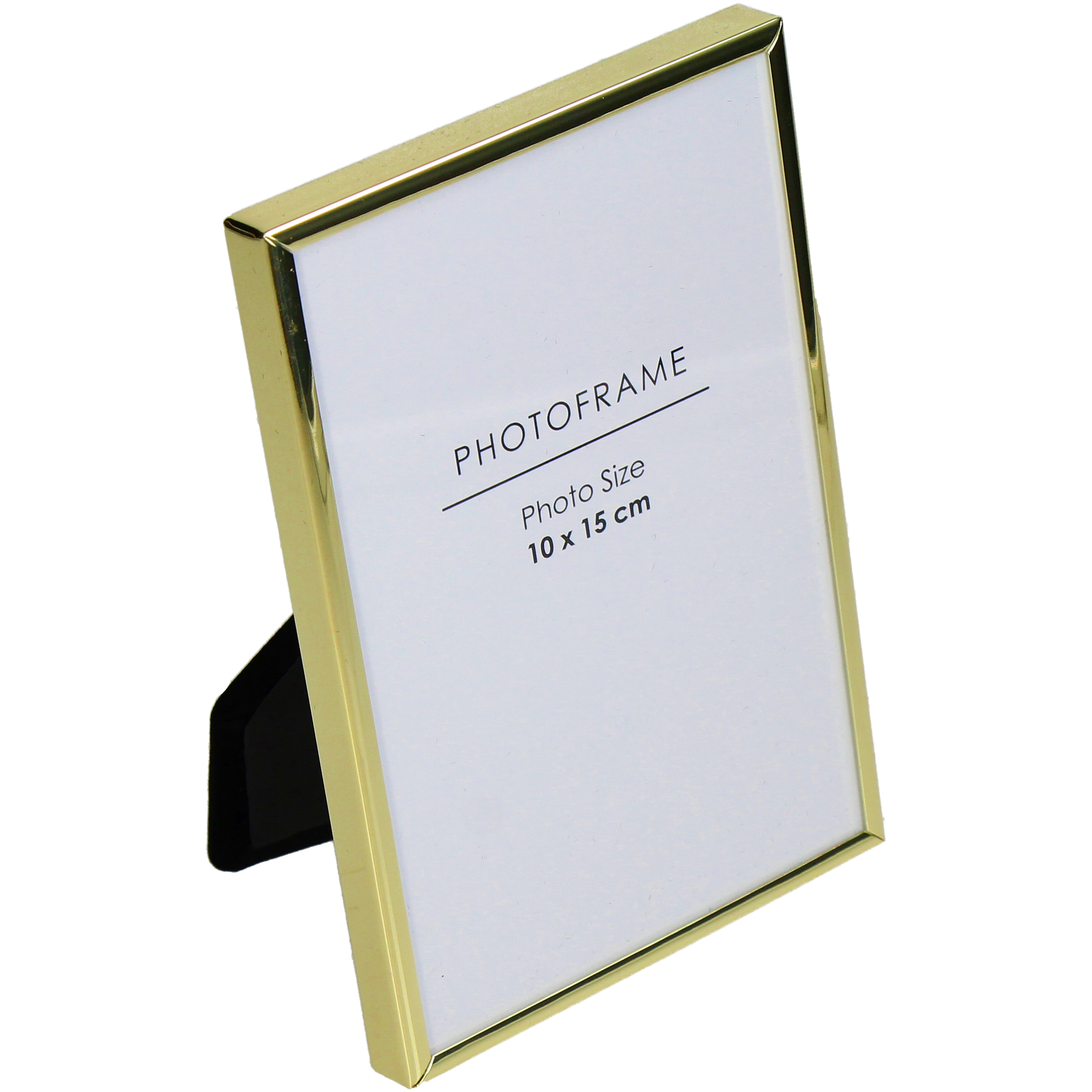 Fotorahmen Metall, Gold B: 10 cm Kersten