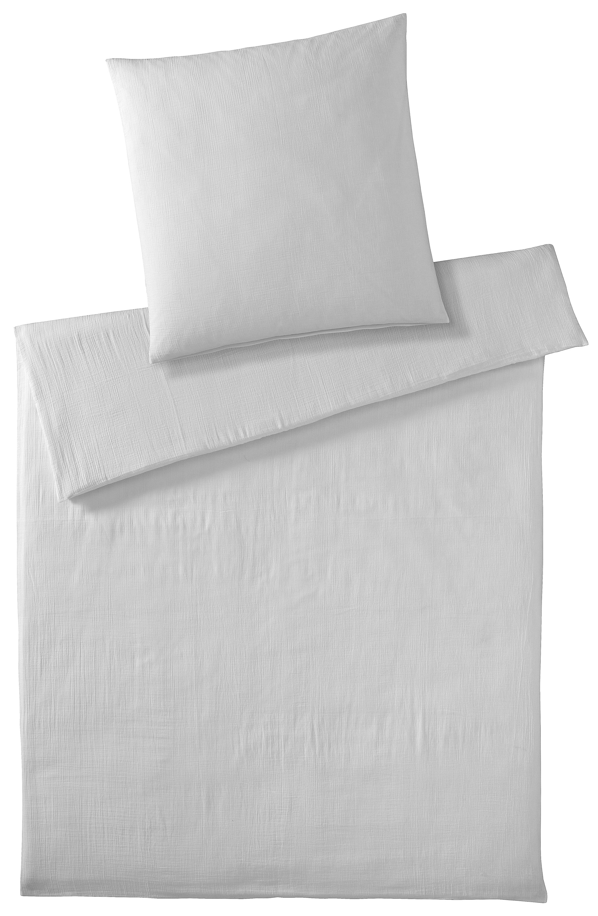 Bettwäsche Smooth Grau Elegante / Grösse: 200 x 210 cm