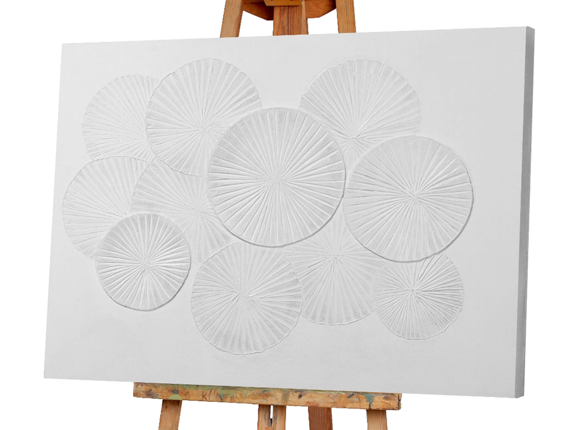 Bild Weisse Kreiskomposition image LAND