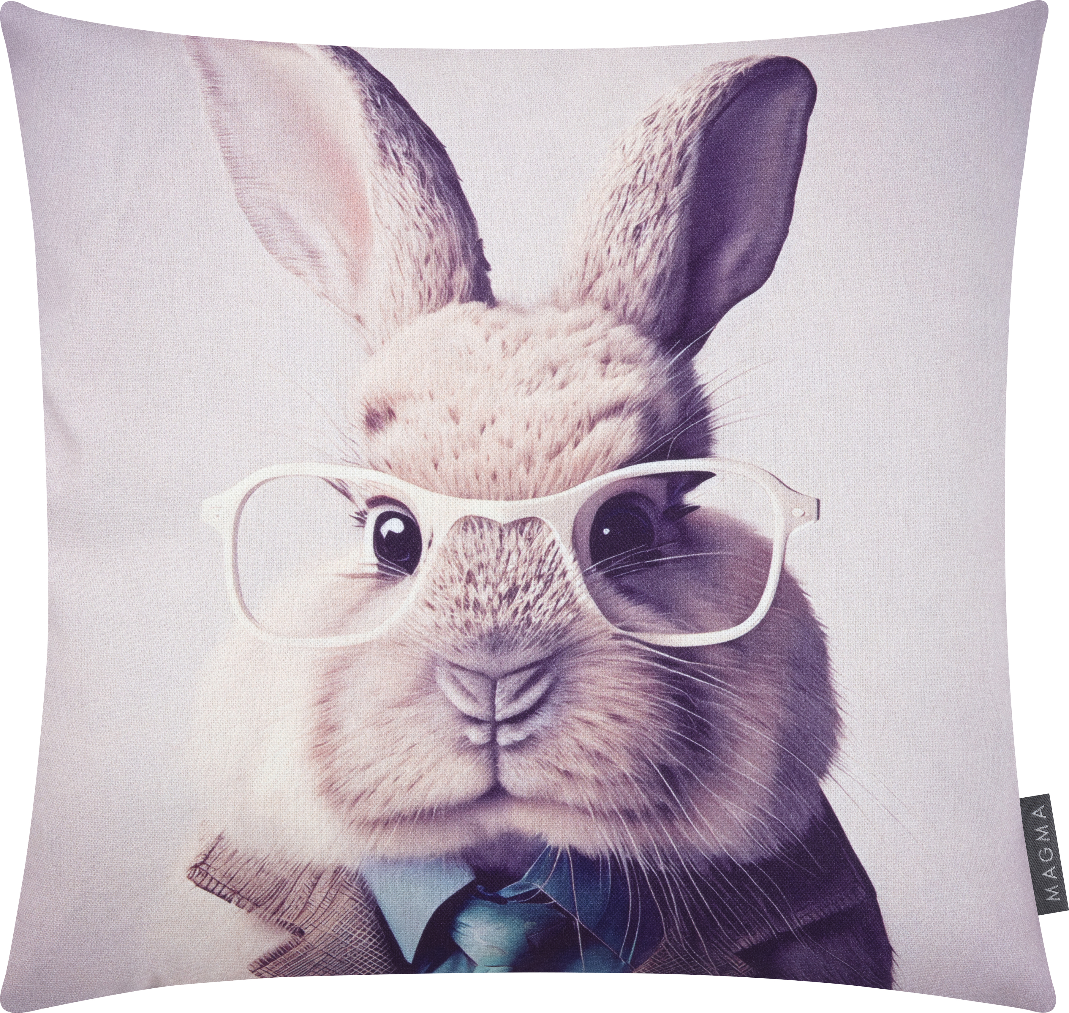 Magma Kissenhülle Rabbit Meister Lampe 45x45 cm  | Schubiger Möbel