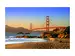 Digitaldruck auf Acrylglas Golden Gate image LAND / Grösse: 120 x 80 cm