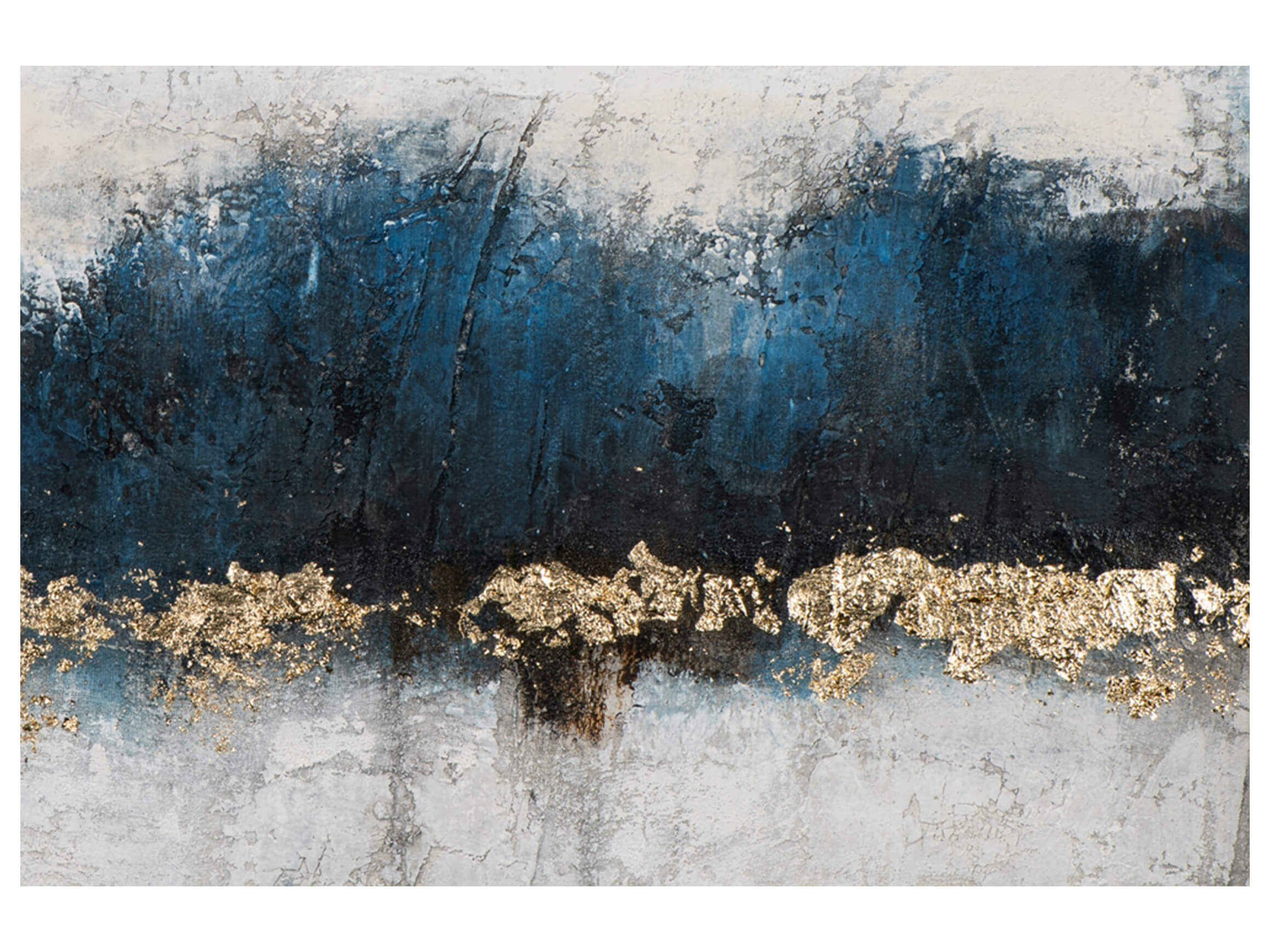 Bild Farbkomposition in Weiss und Königsblau 1 image LAND