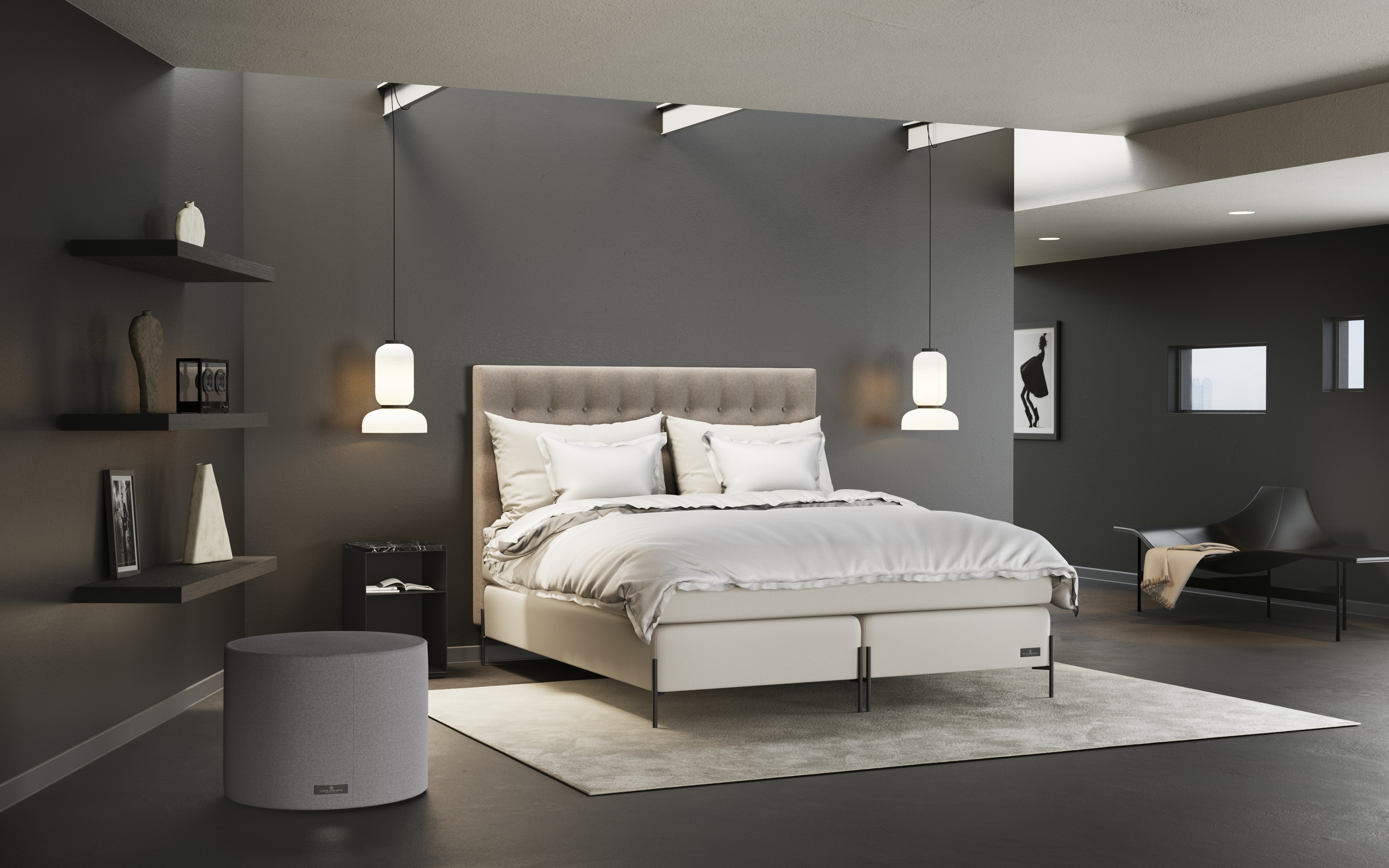 Boxspringbett Härmanö Bico / Farbe: