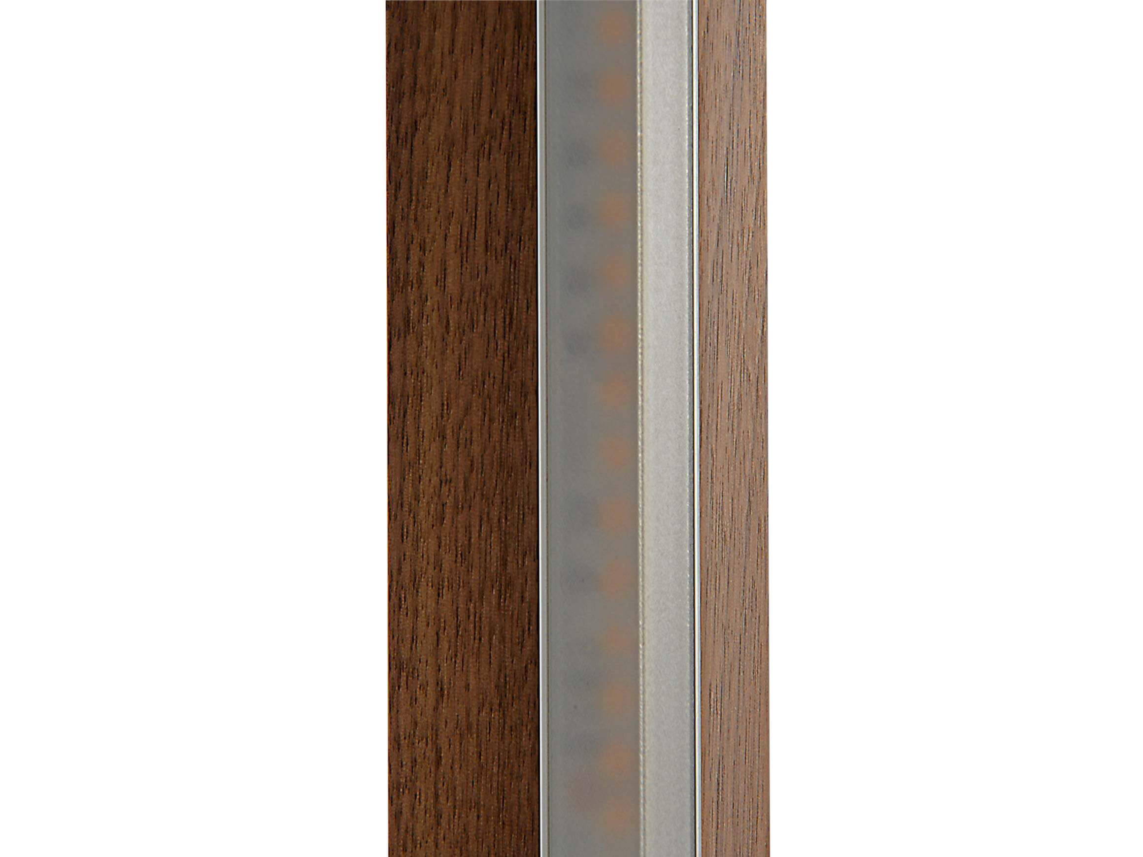 Stehleuchte Eiger, Amerik. Nussbaum, Touchdimmer, b 20